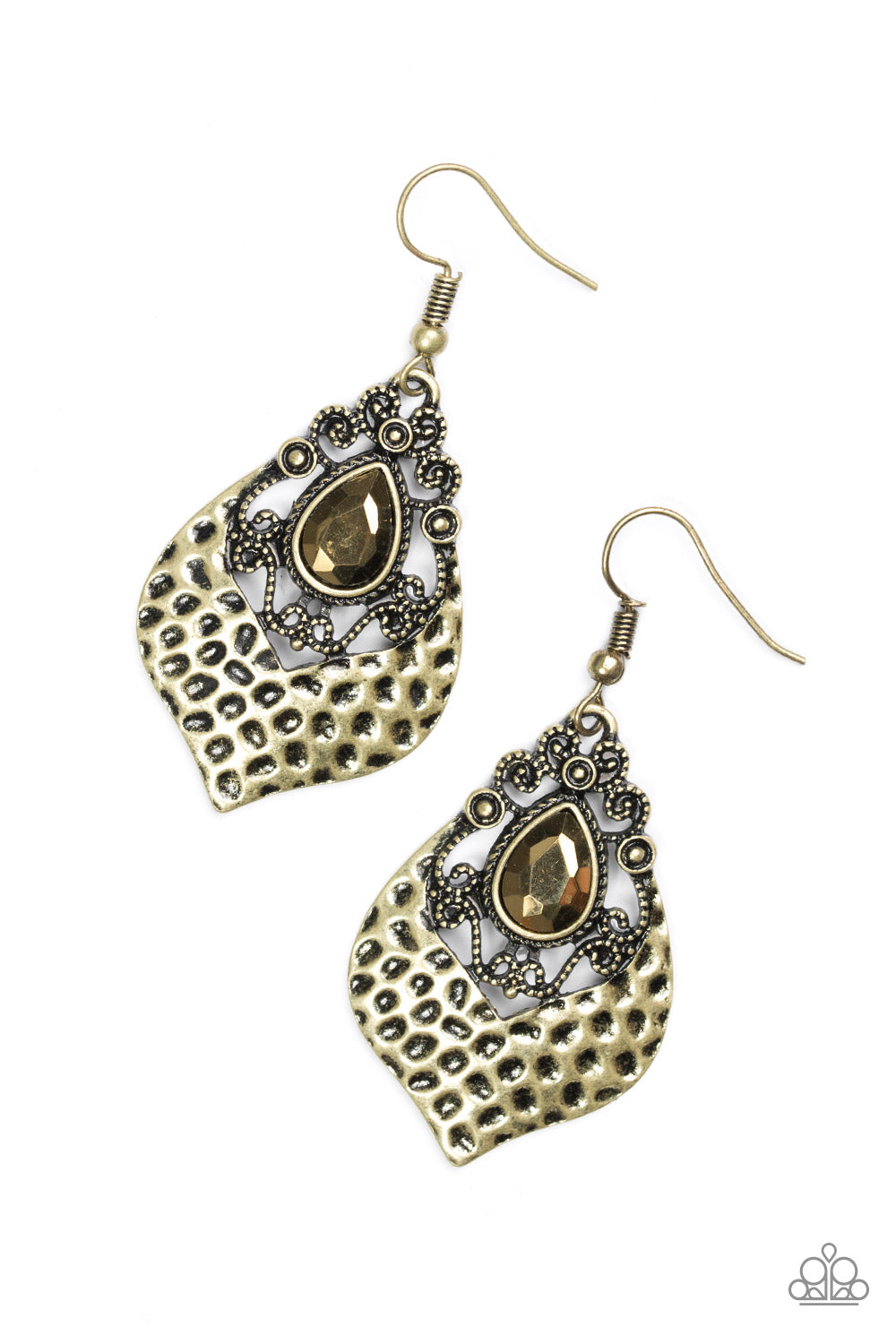 Royal Rebel - Brass Earrings