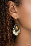 Royal Rebel - Brass Earrings