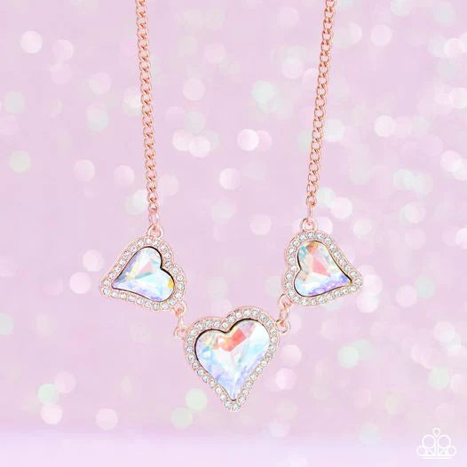 State of the HEART - Shiny Copper Necklace - Gimme the Glitz June 2023 Exclusive