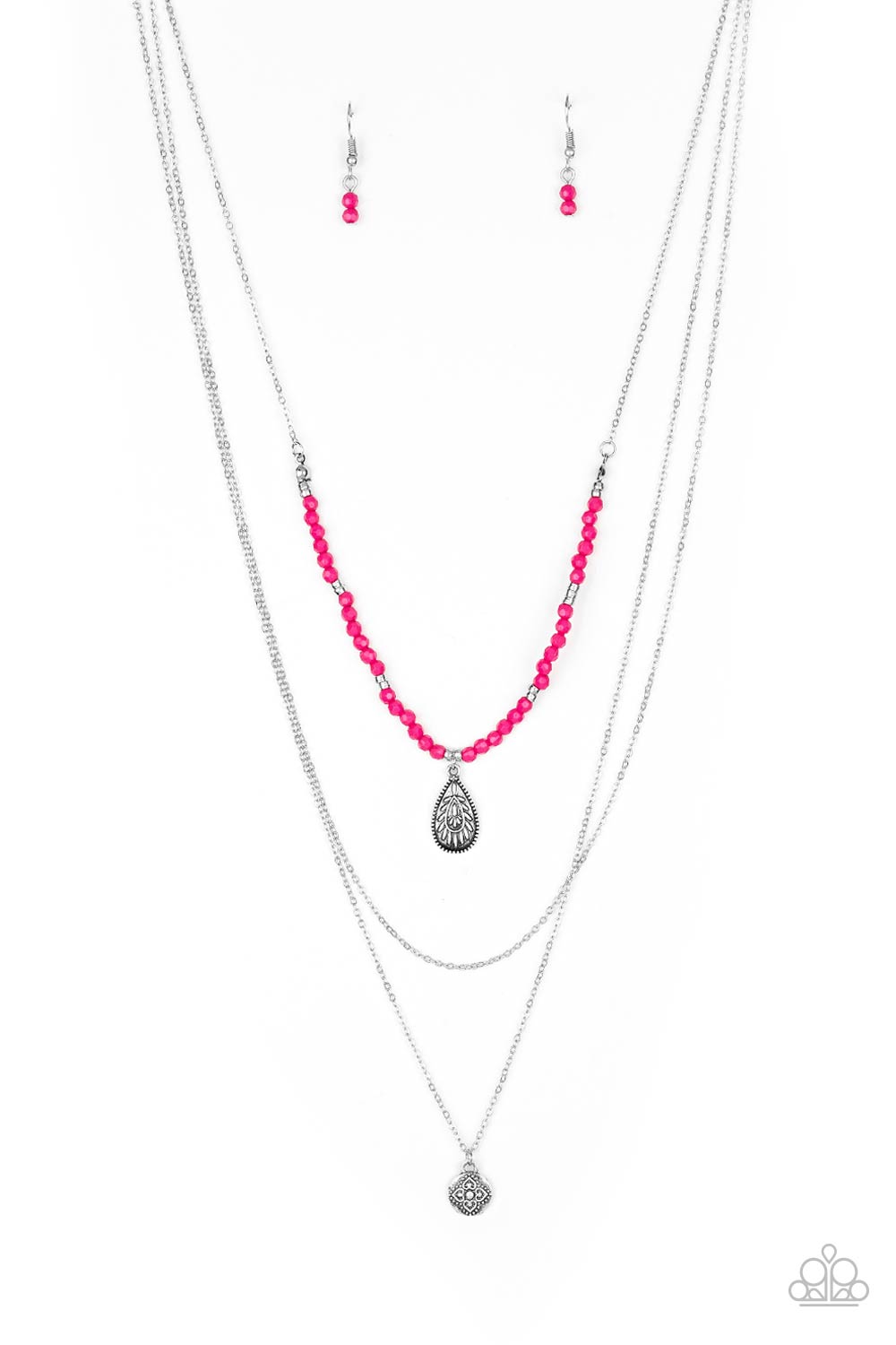 Mild Wild - Pink Necklace