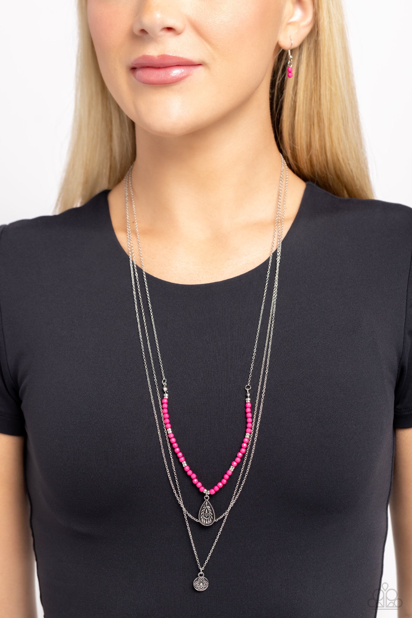 Mild Wild - Pink Necklace