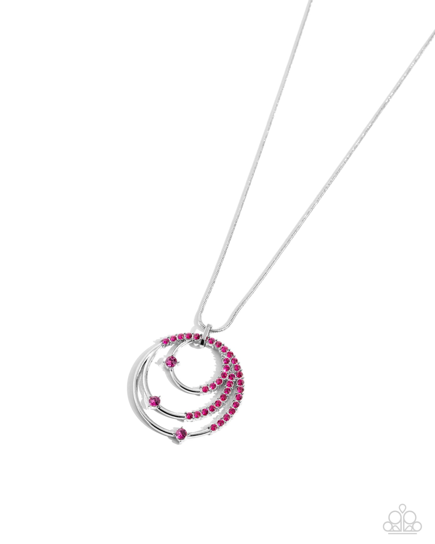 Ecliptic Elegance - Pink Necklace