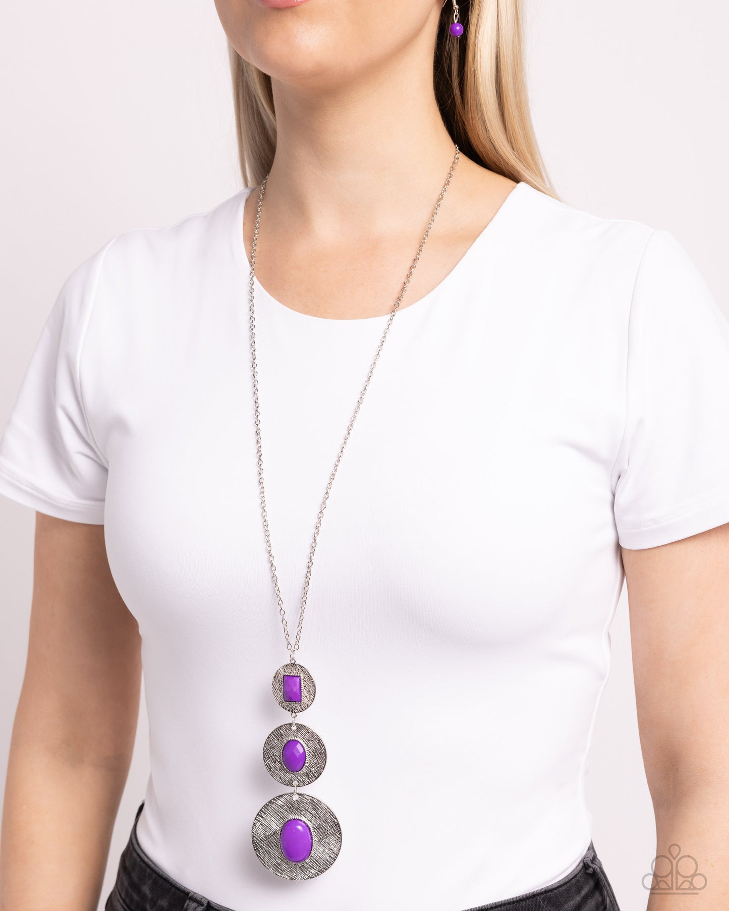 Talisman Trendsetter - Purple Necklace