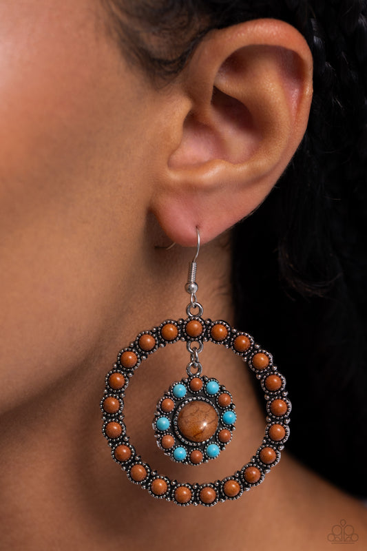 Saguaro Sanctuary - Brown Earring