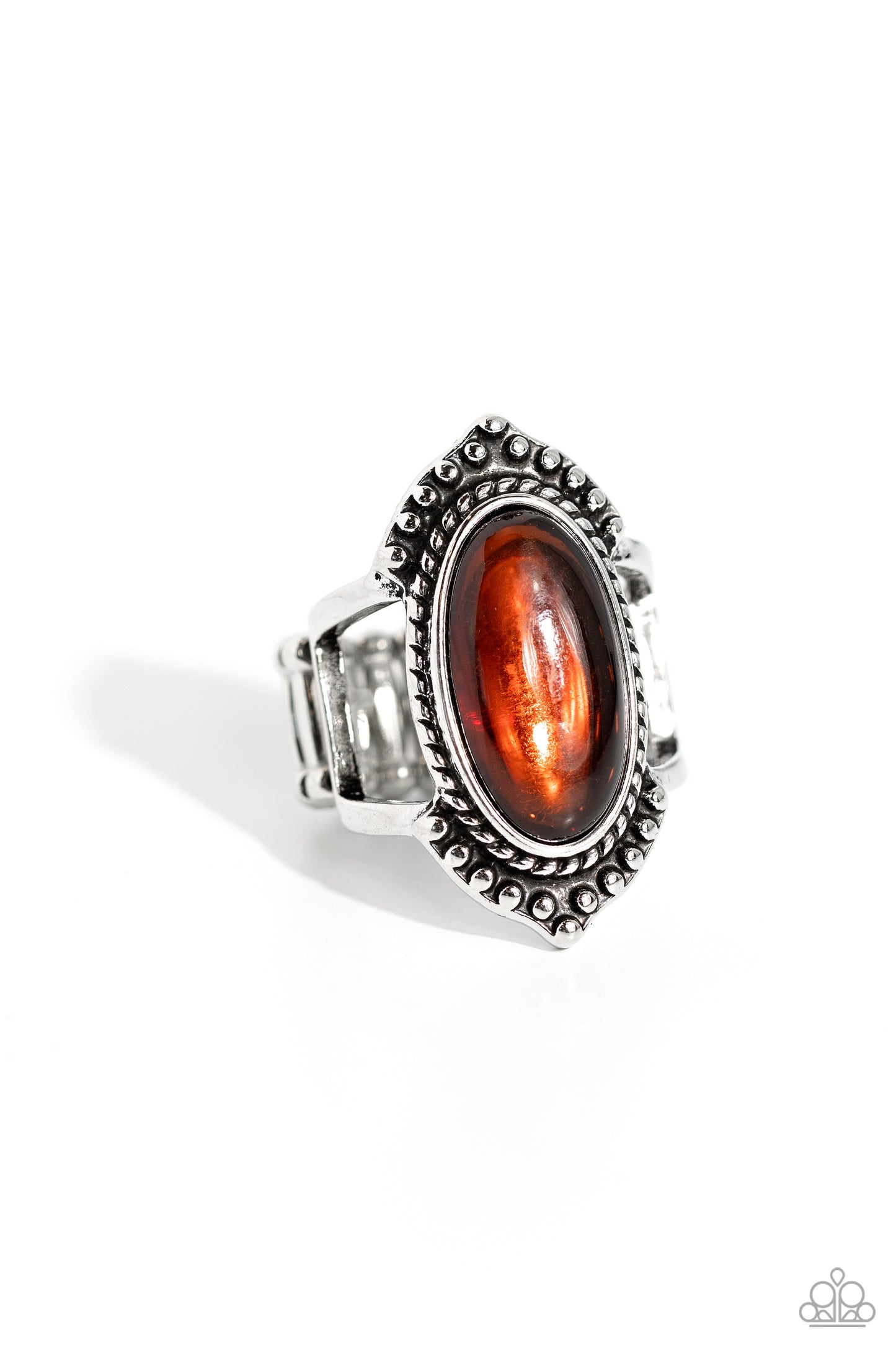 Coquettishly Casablanca - Brown Ring