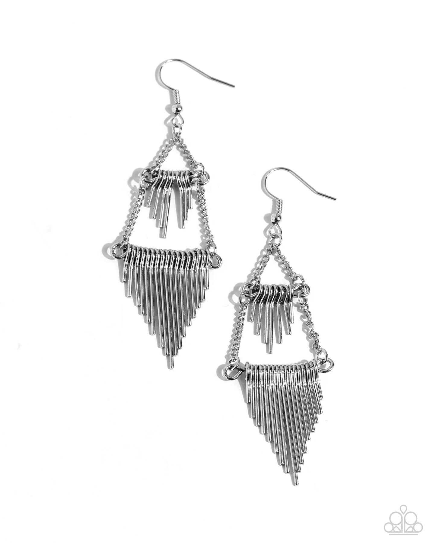 Greco Grotto - Silver Earring