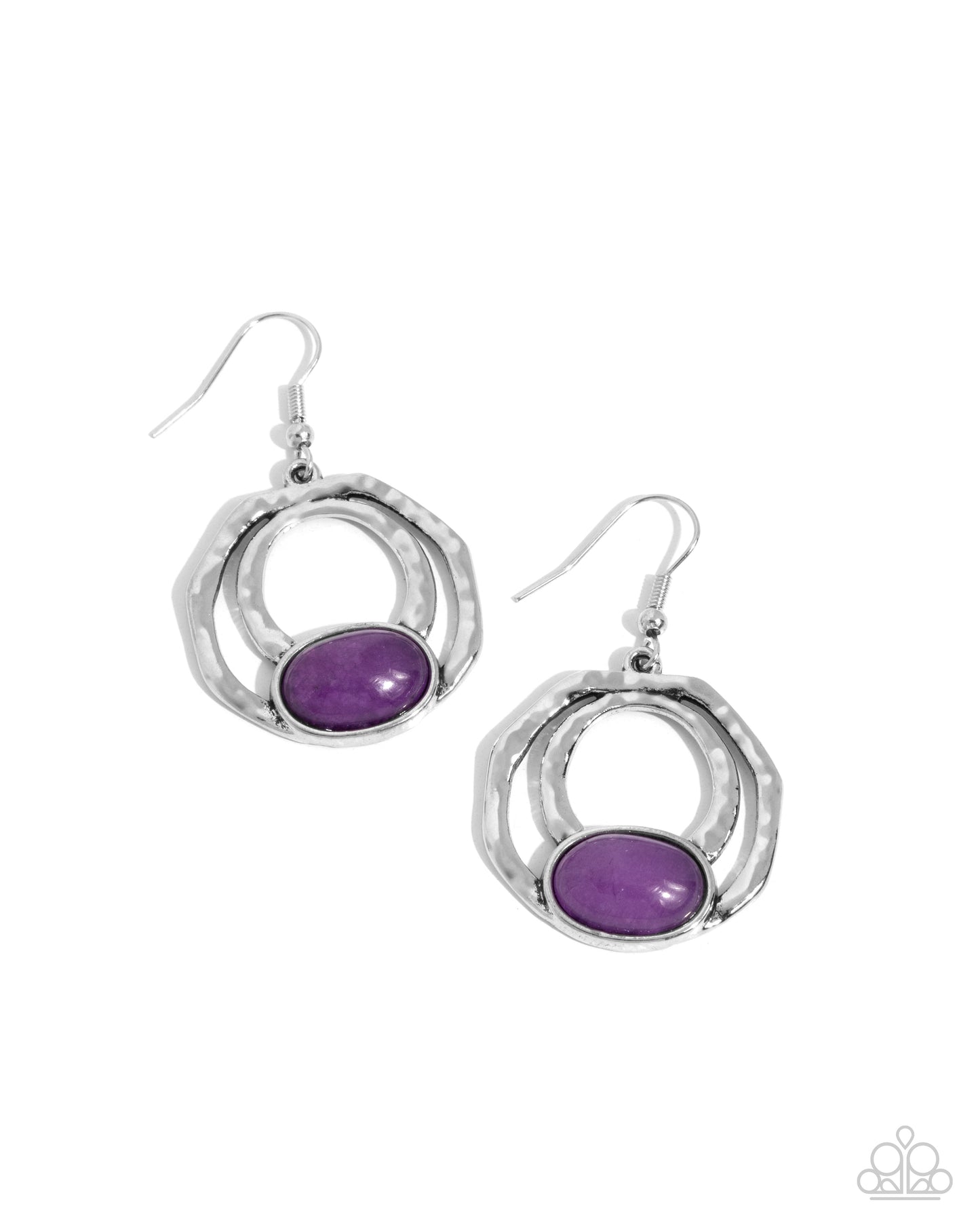 Terrestrial Retreat - Purple Earring