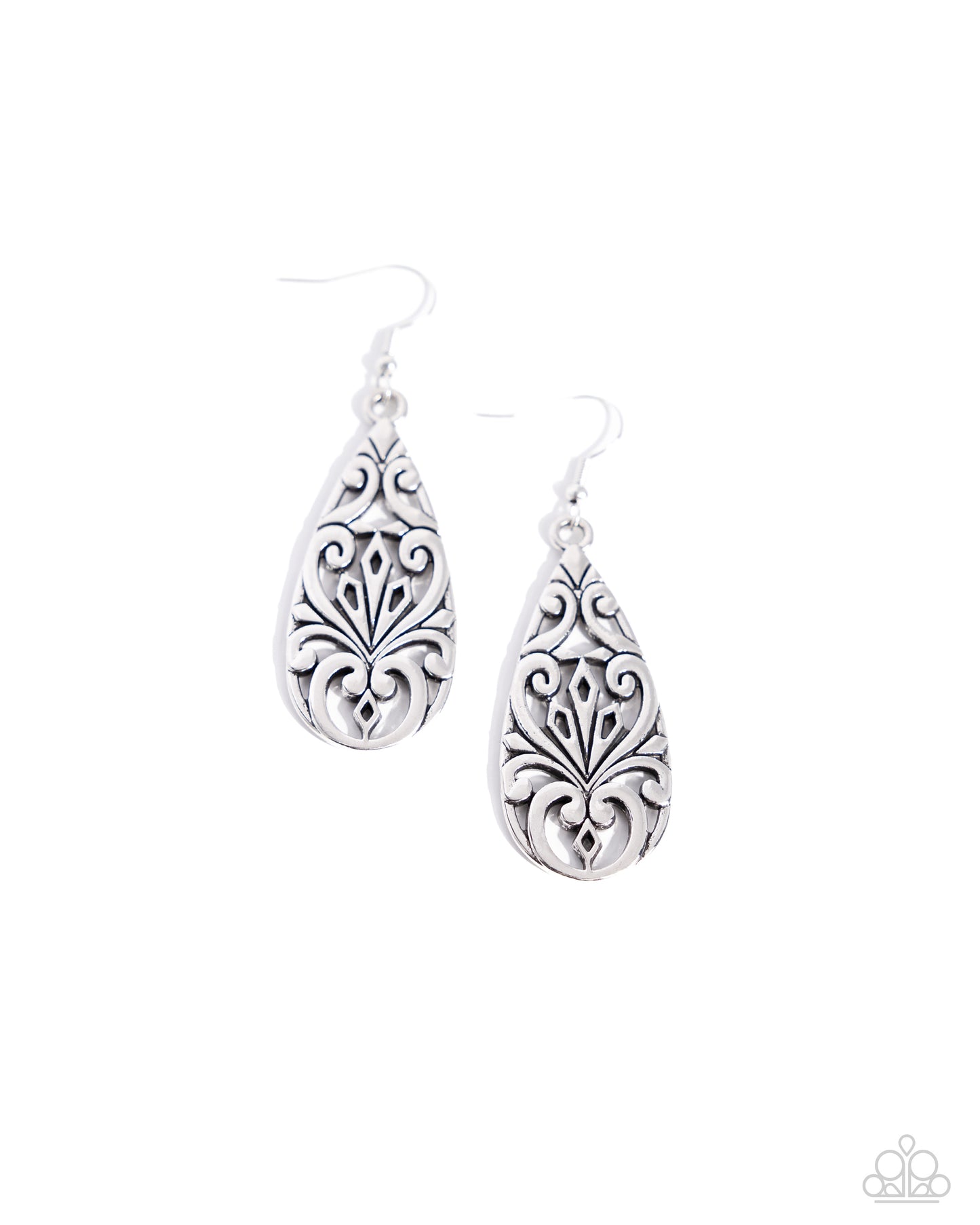 Eastern Elements - Silver Earring