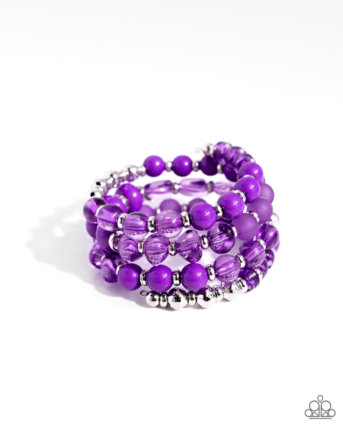 Colorful Charade - Purple Bracelet