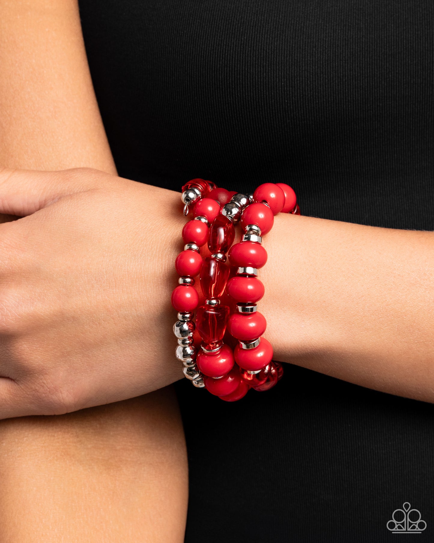 Colorful Charade - Red Bracelet