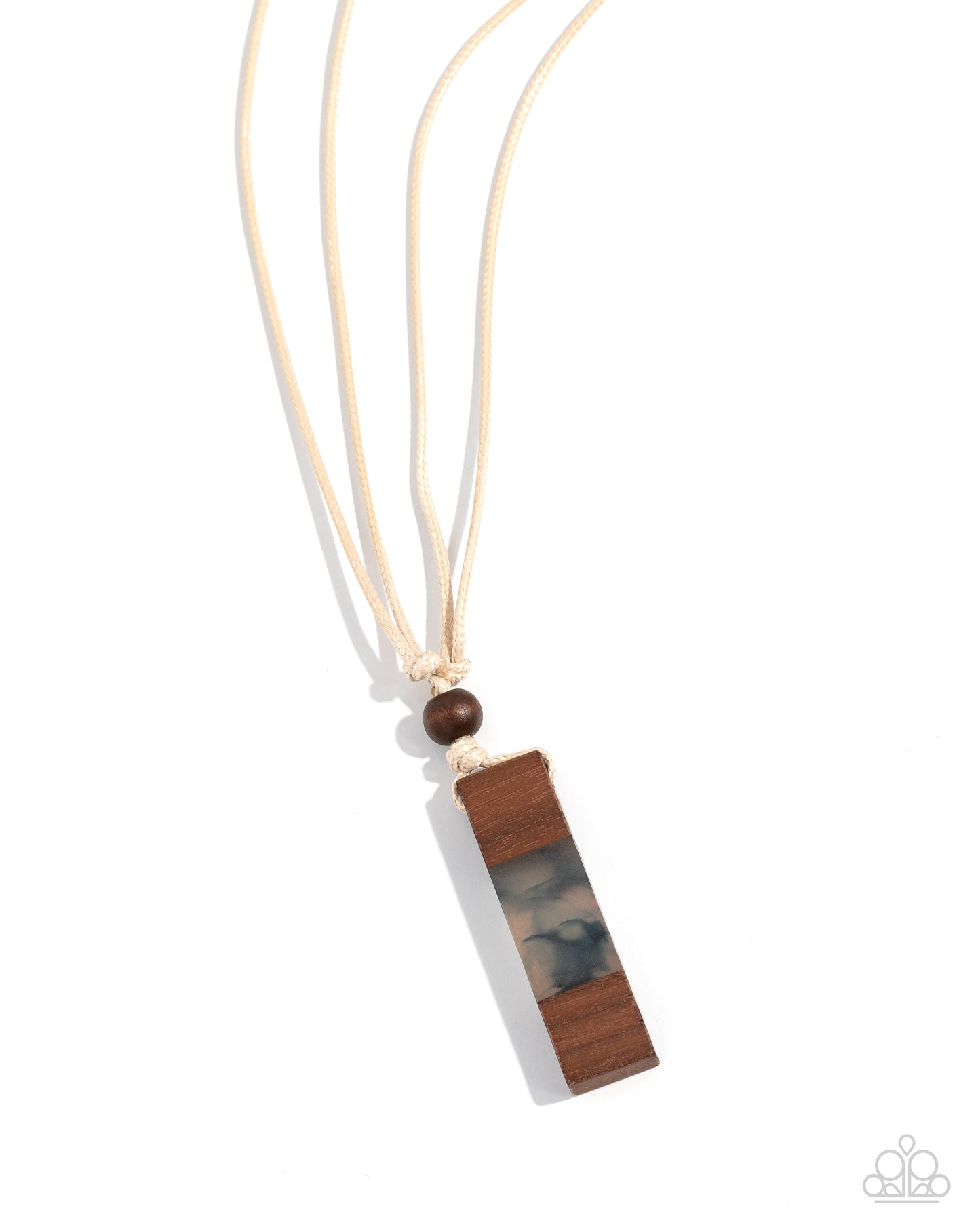 Timber Totem - Blue Necklace