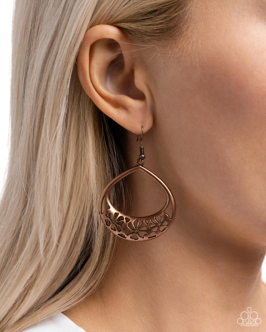 Island Ambrosia - Copper Earring