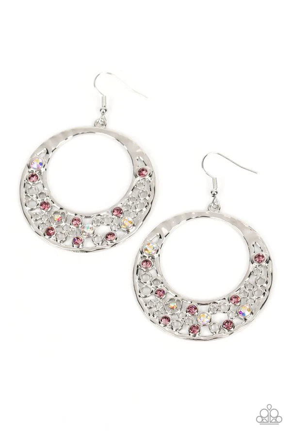 Enchanted Effervescence - Purple Earring