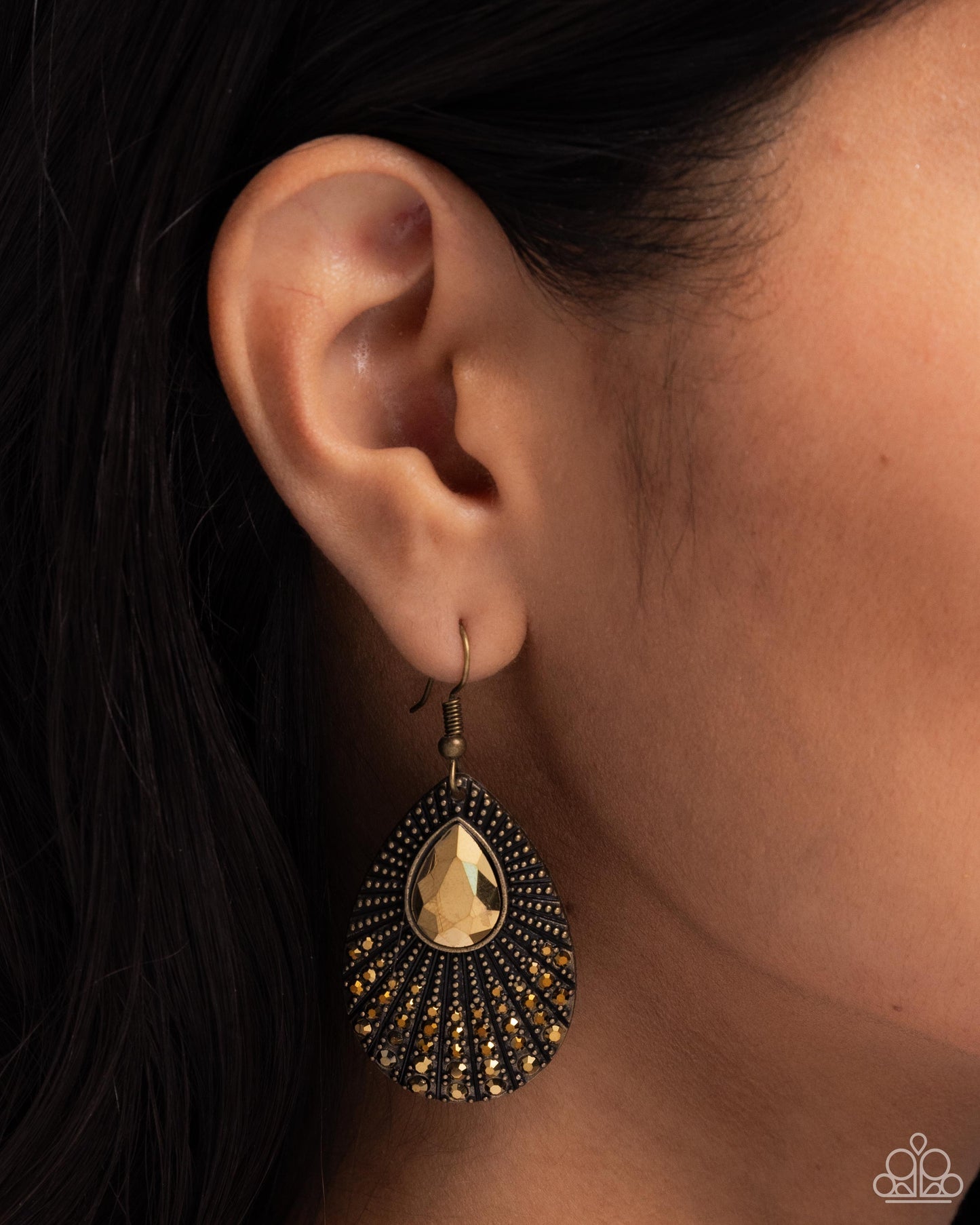 Urban Relic - Brass Earring