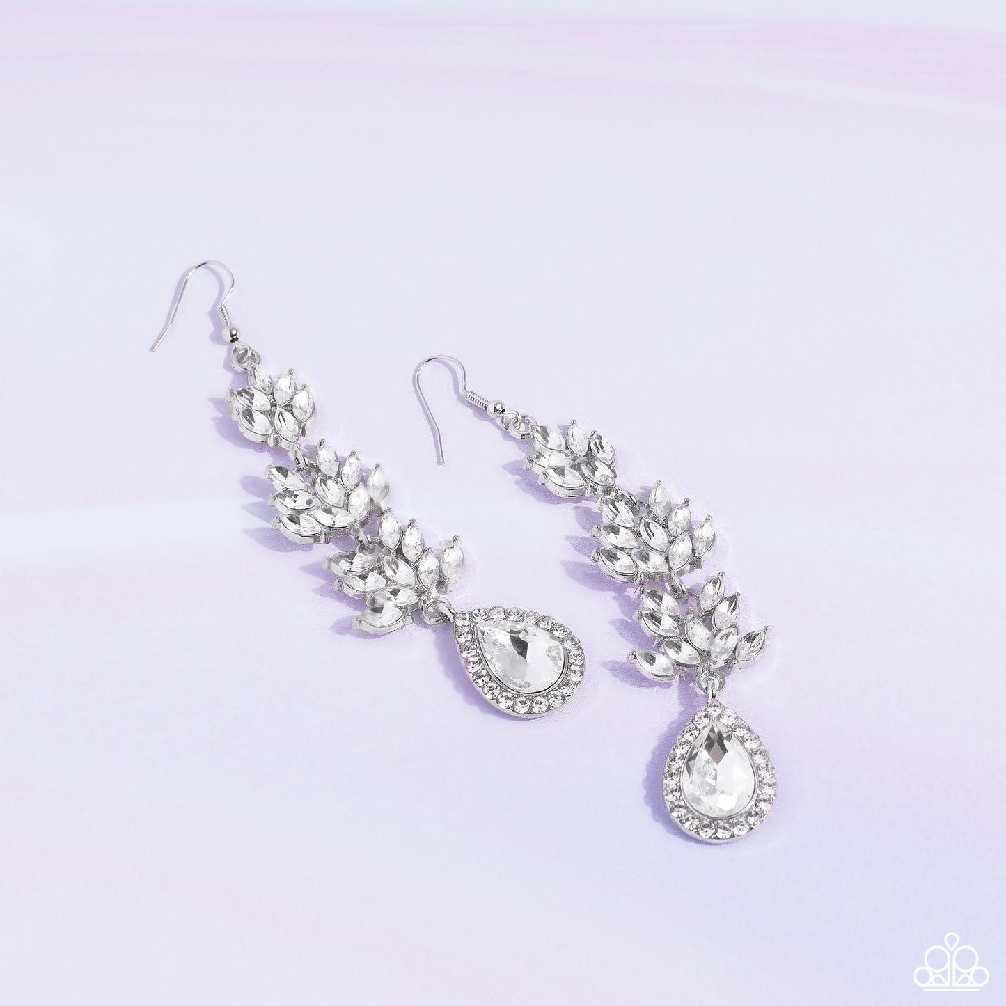 Water Lily Whimsy - White Earring - LOP Exclusive - February 2023