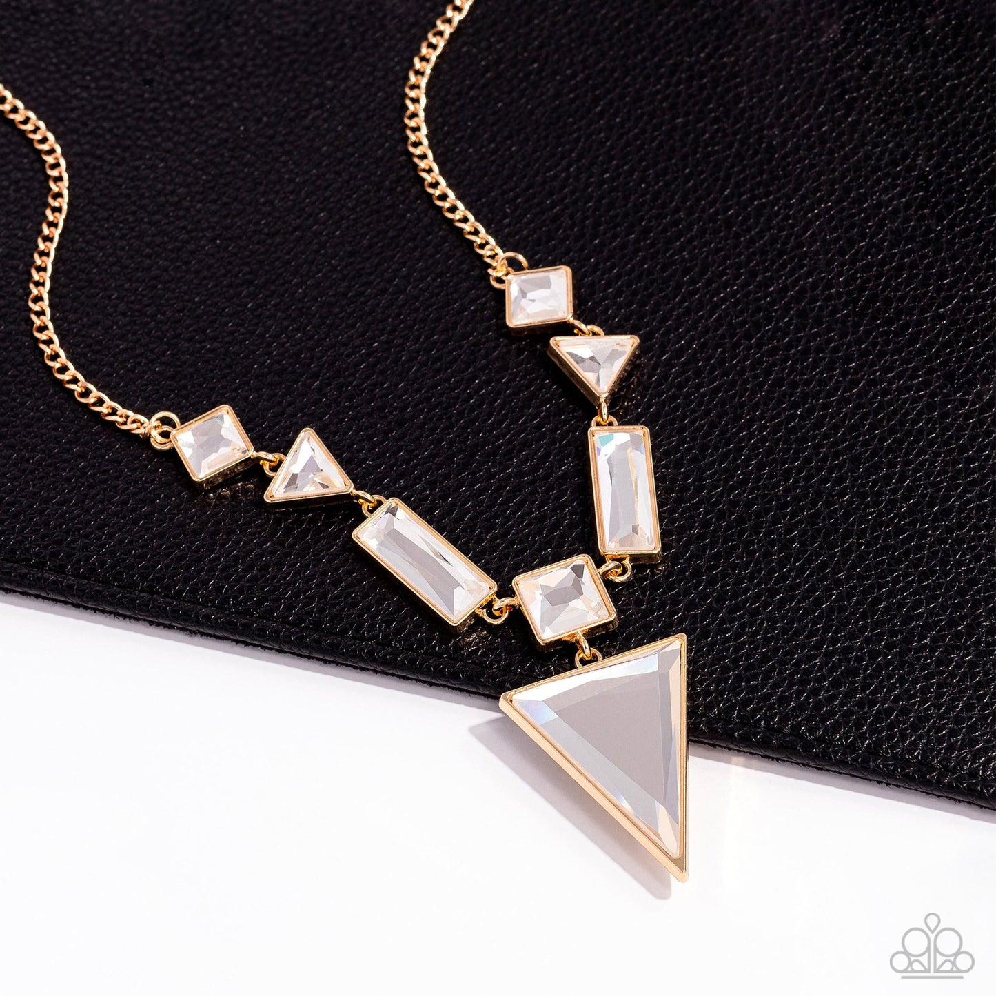 Fetchingly Fierce - Gold Necklace - LOP Exclusive - July 2023