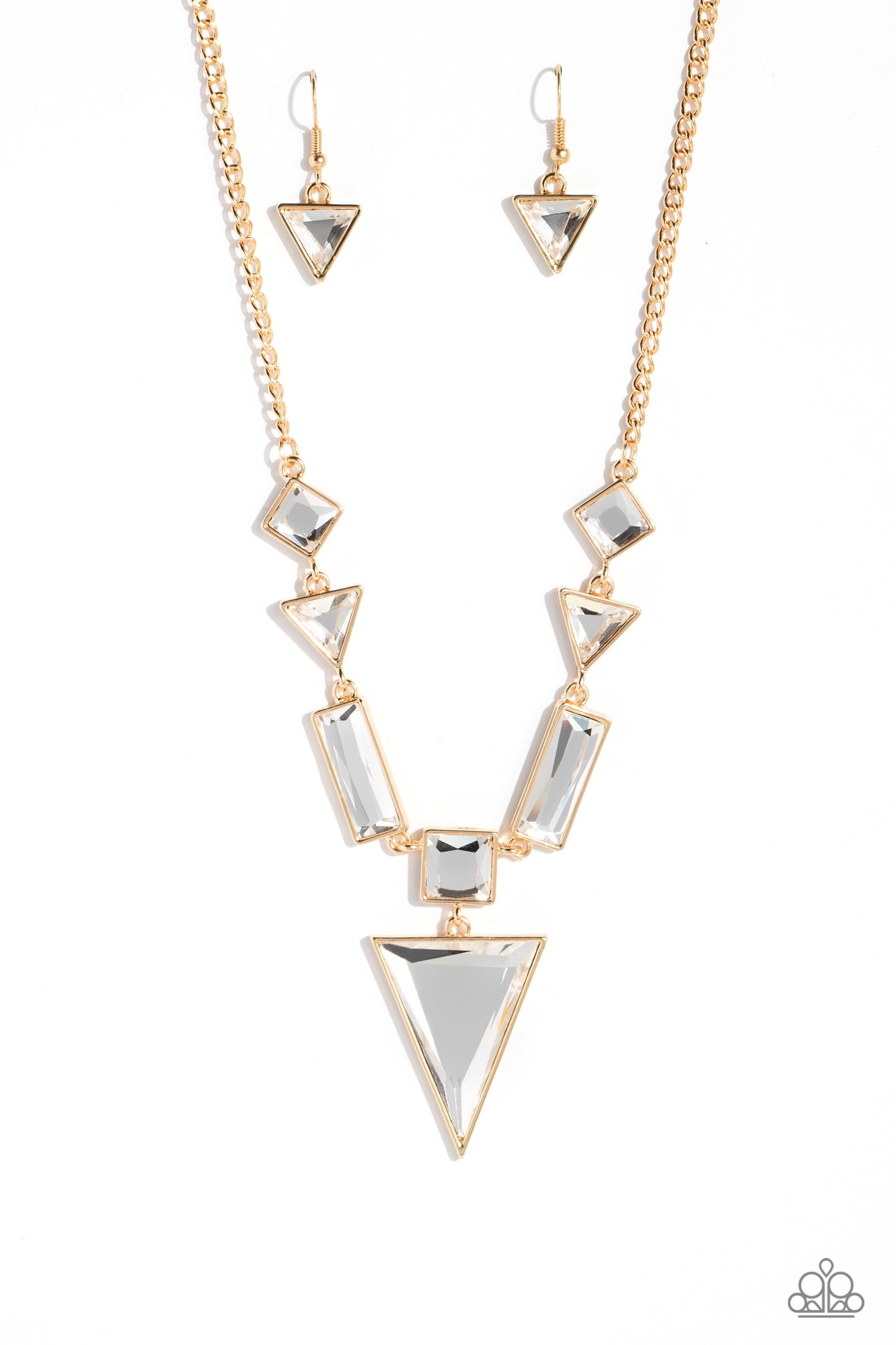 Fetchingly Fierce - Gold Necklace - LOP Exclusive - July 2023