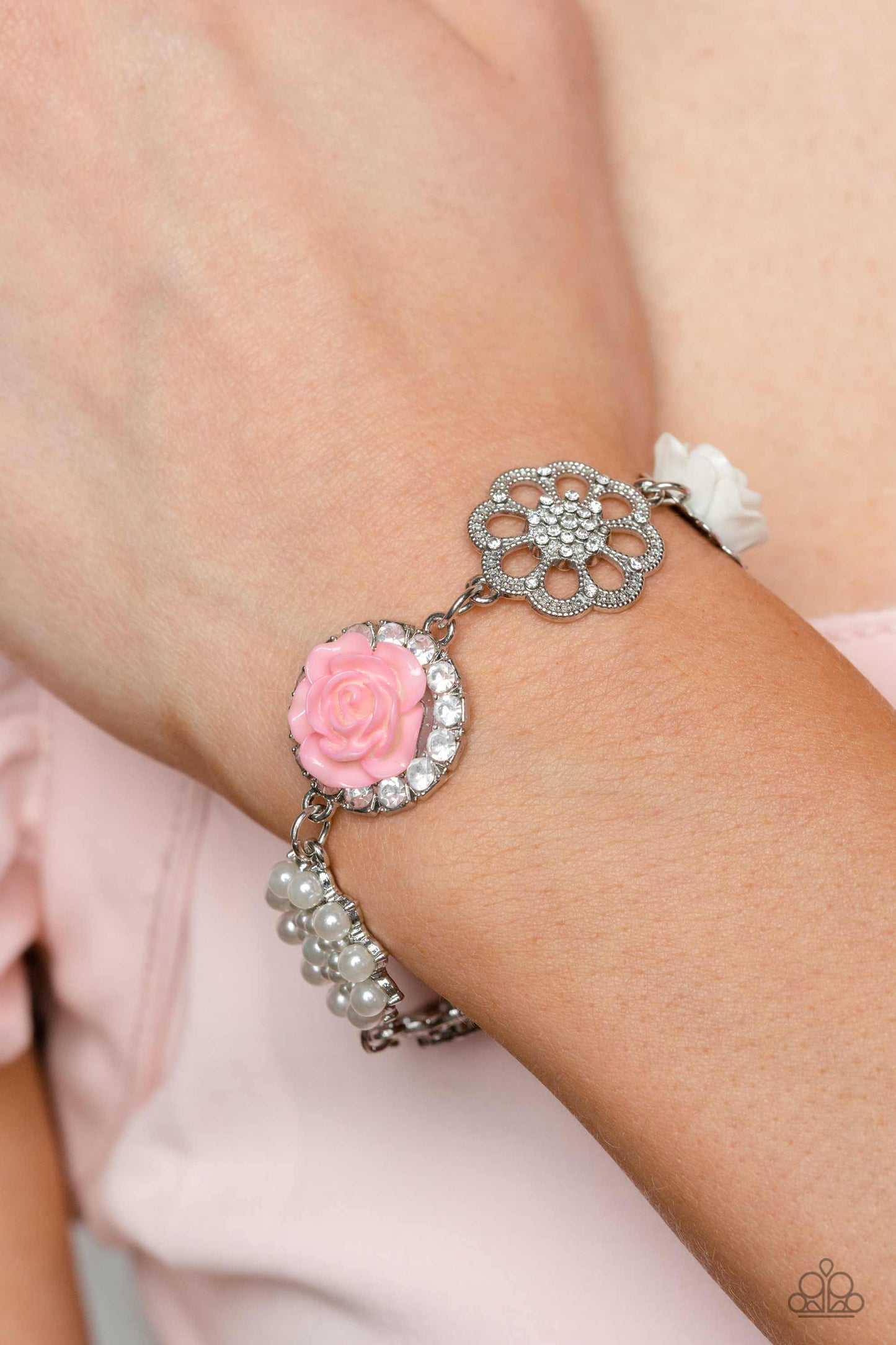 Tea Party Theme - Pink Bracelet - LOP Exclusive - April 2023