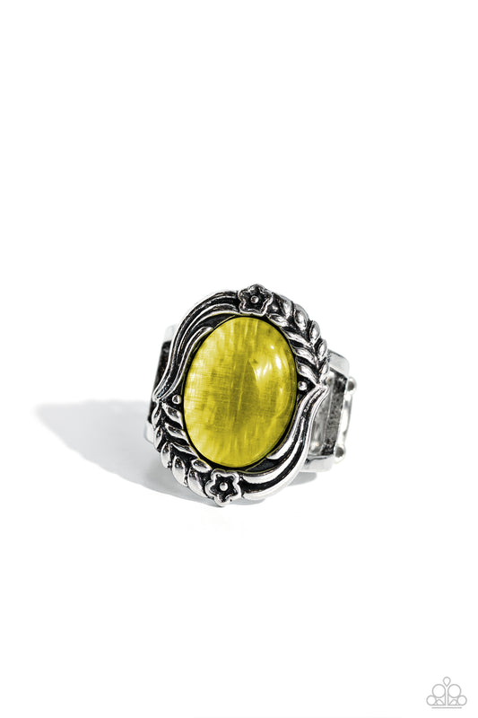 Plaited Pattern - Yellow Ring