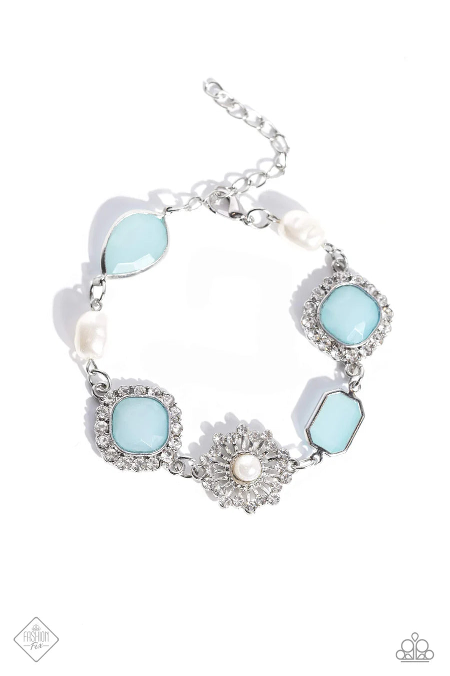 Medieval Magic - Blue Clasp Bracelet - Fashion Fix April 2023