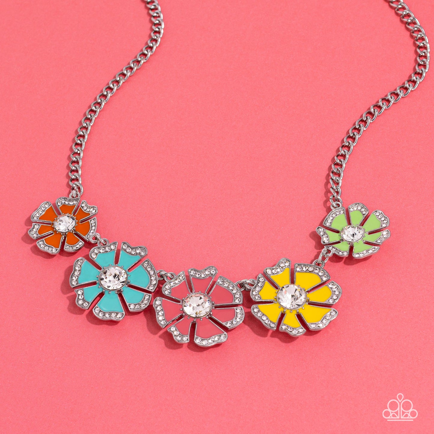 Playful Posies - Multi Necklace - LOP Exclusive - July 2023