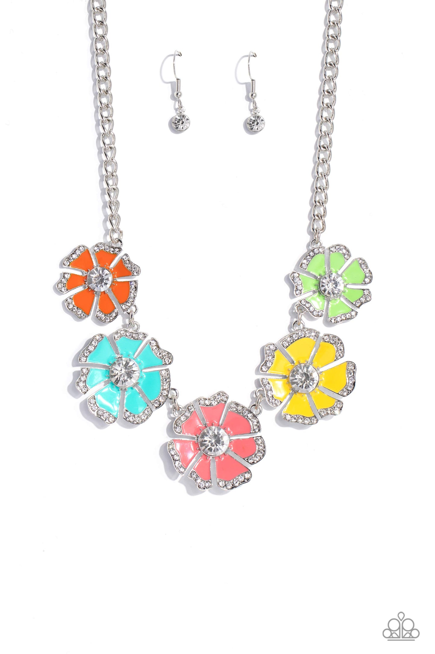 Playful Posies - Multi Necklace - LOP Exclusive - July 2023