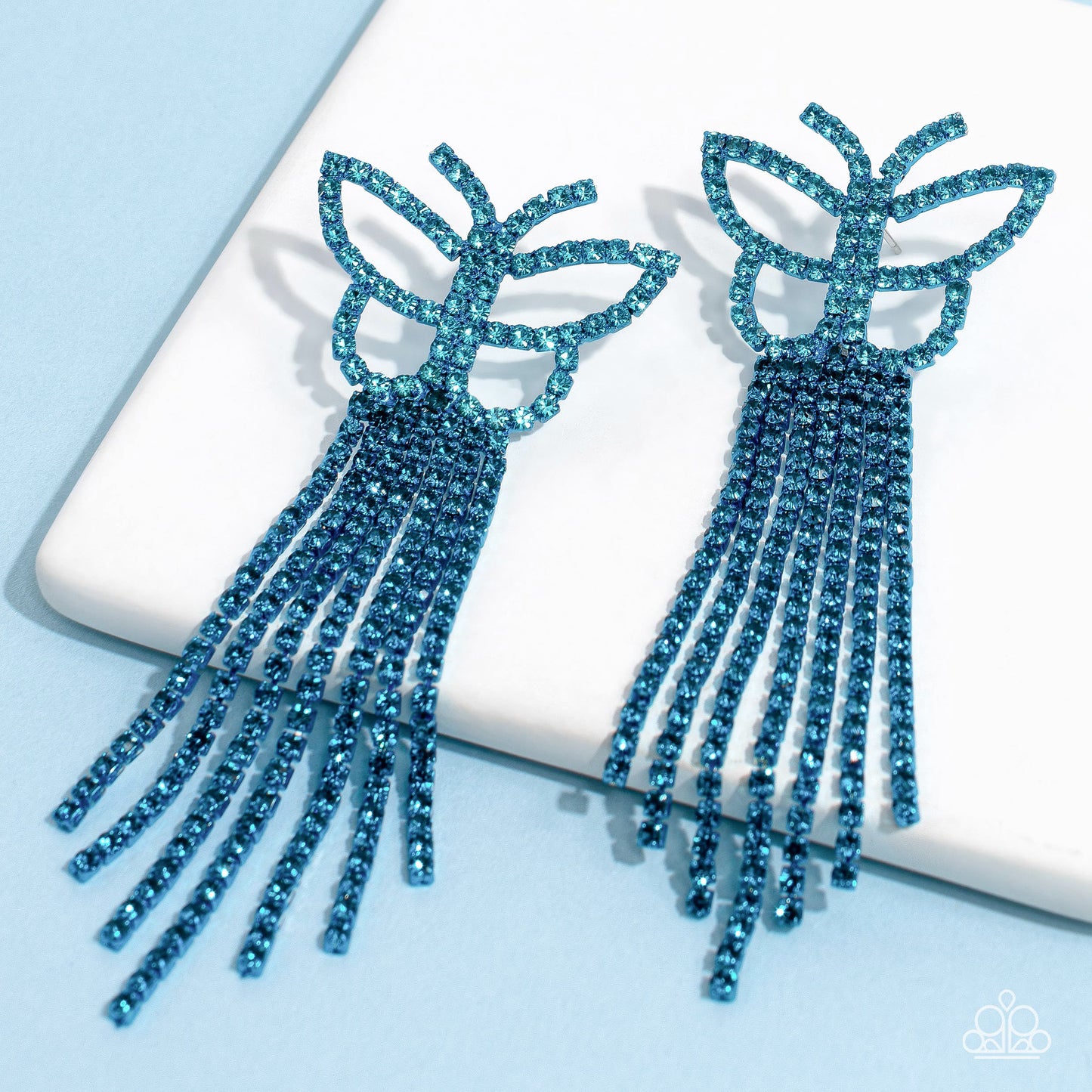 Billowing Butterflies - Blue Earring - LOP Exclusive - July 2023