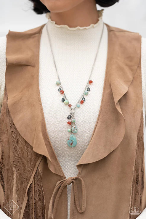 Notably Natural - Blue Necklace - Fashion Fix July 2023