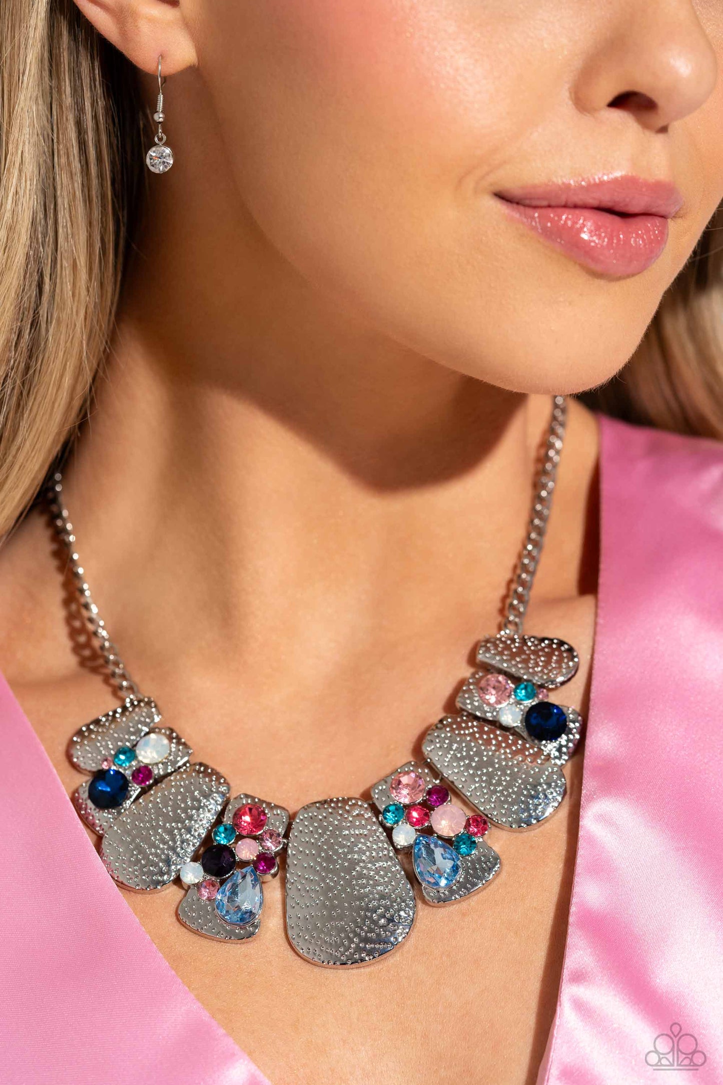 Multicolored Mayhem - Multi Necklace - Life of the Party January 2024