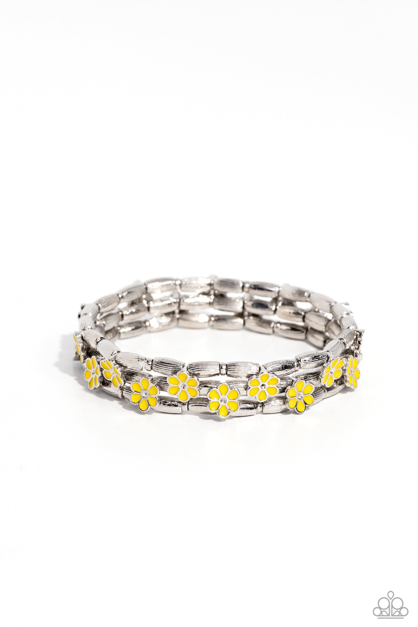 Scattered Springtime - Yellow Bracelet