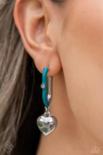 Cherishing Color - Blue Earring - Fashion Fix October 2023