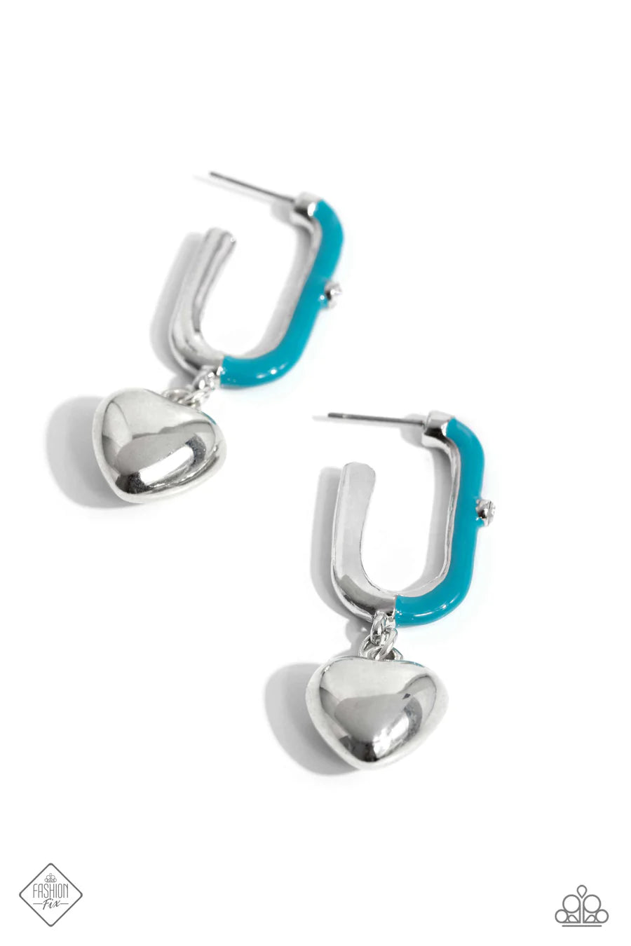 Cherishing Color - Blue Earring - Fashion Fix October 2023