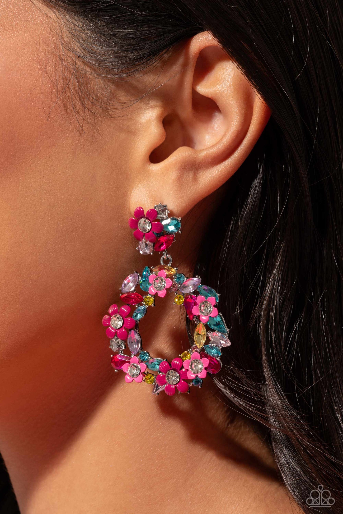 Wreathed in Wildflowers - Multi Post Earring - Life of the Party February 2024