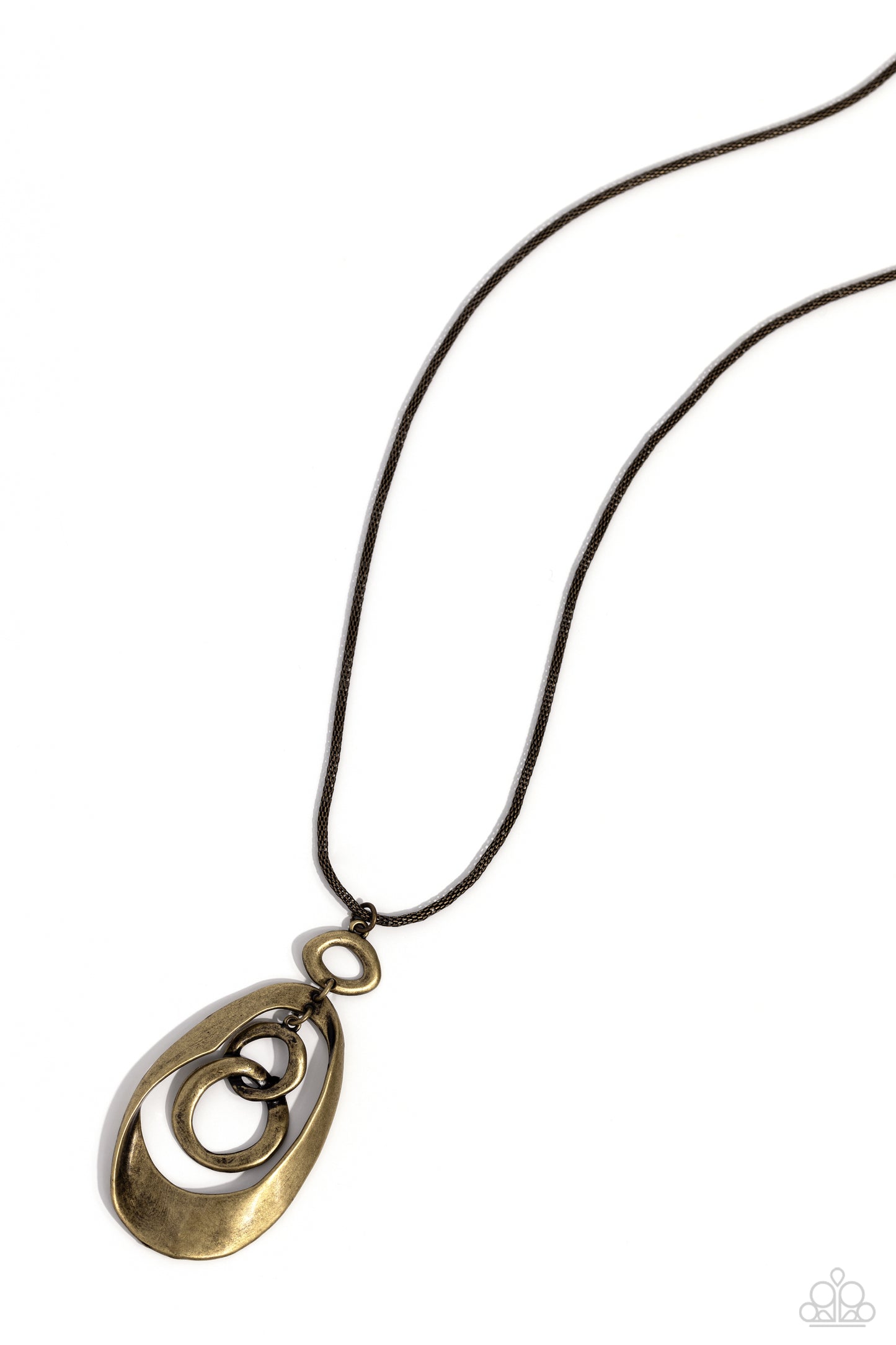 Industrial Impulse - Brass Necklace