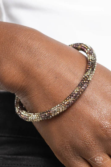 Stageworthy Sparkle - Multi Animal Print Bracelet