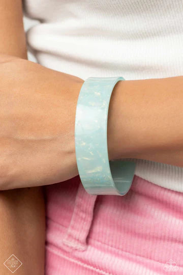 Pastel Pairing - Blue Cuff Bracelet - Fashion Fix March 2024