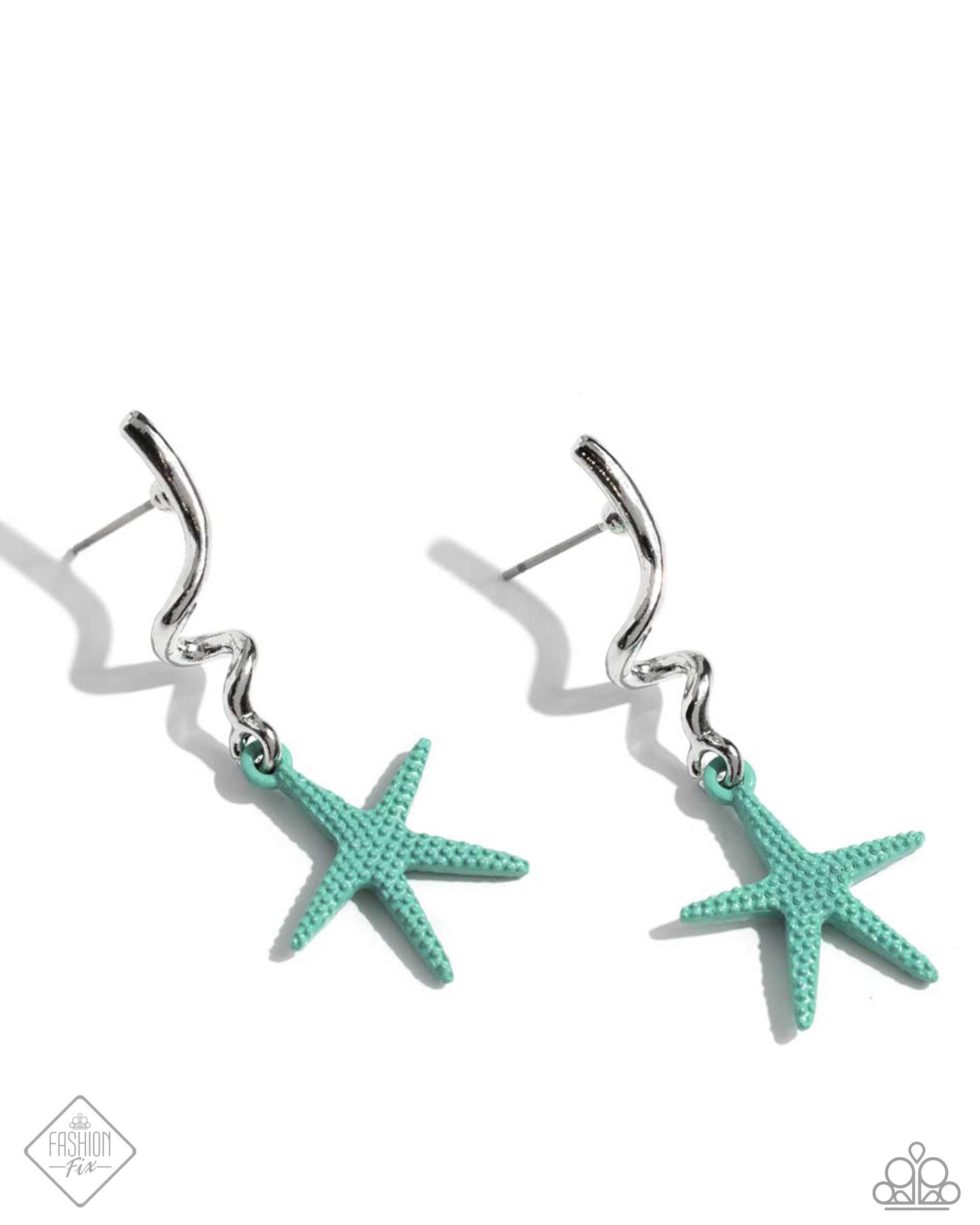 Written in the STARFISH - Blue Earring - Fashion Fix 2024