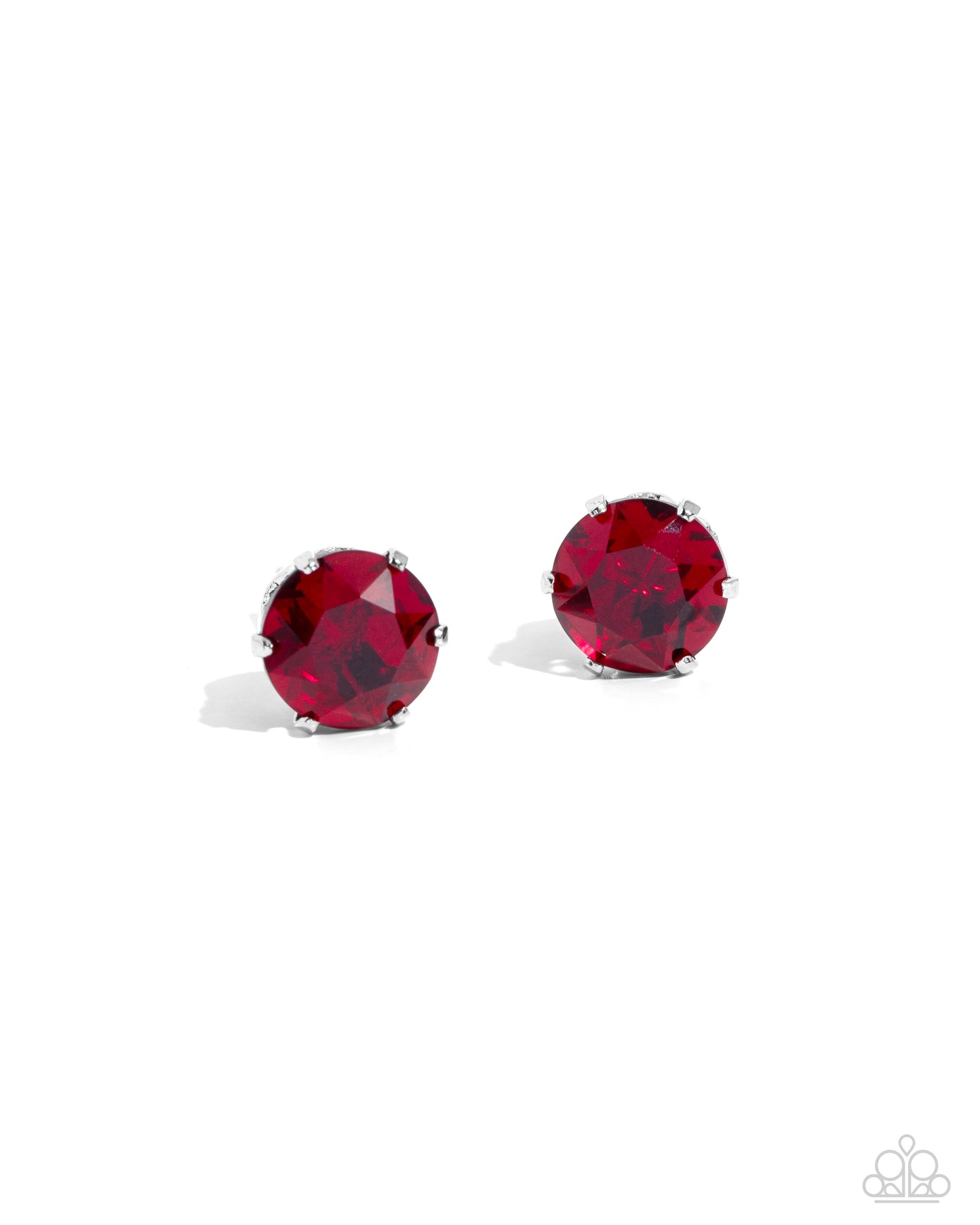 Breathtaking Birthstone - Red Earring