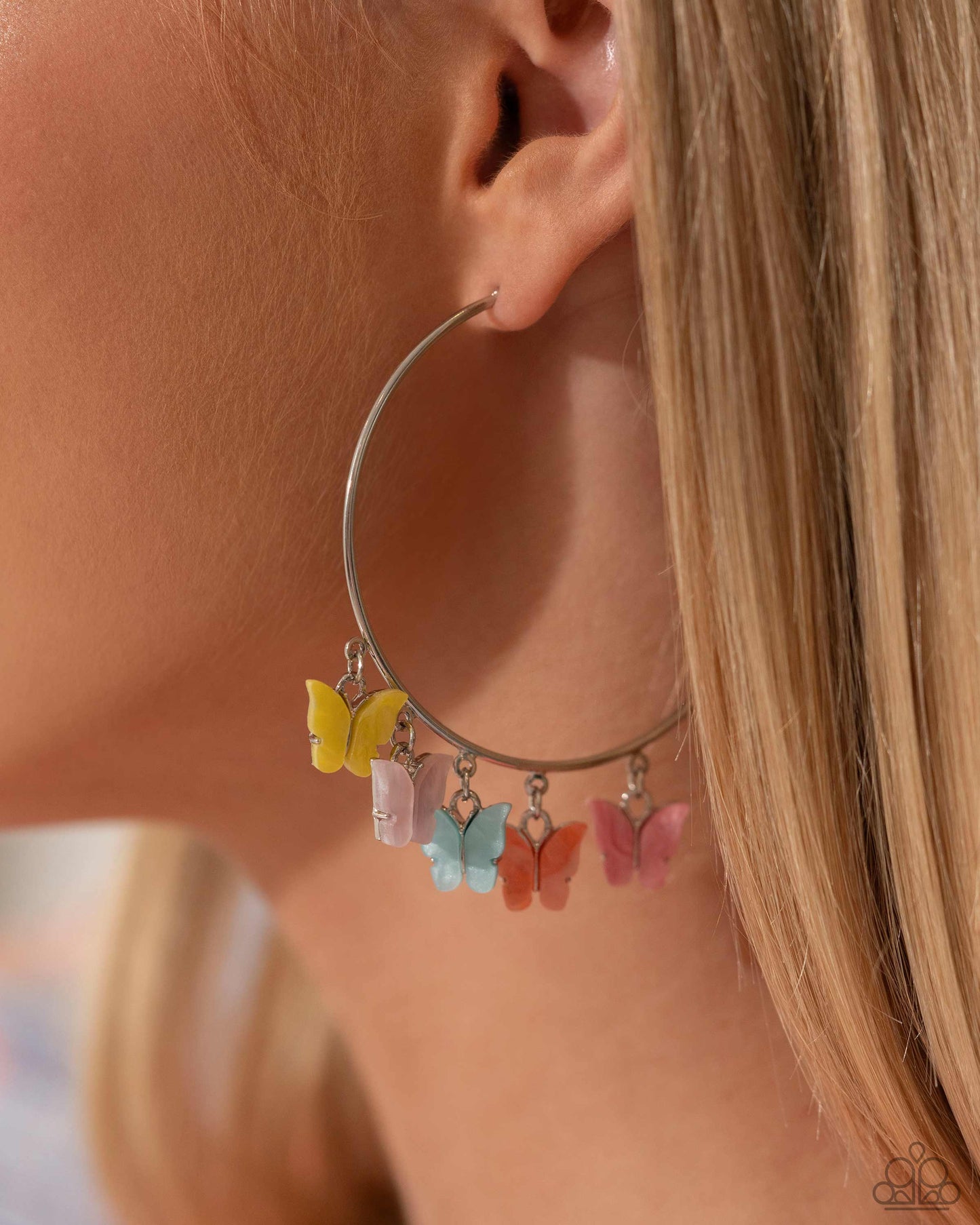 Bemusing Butterflies - Multi Hoop Earrings - Exclusive Life of the Party April 2024