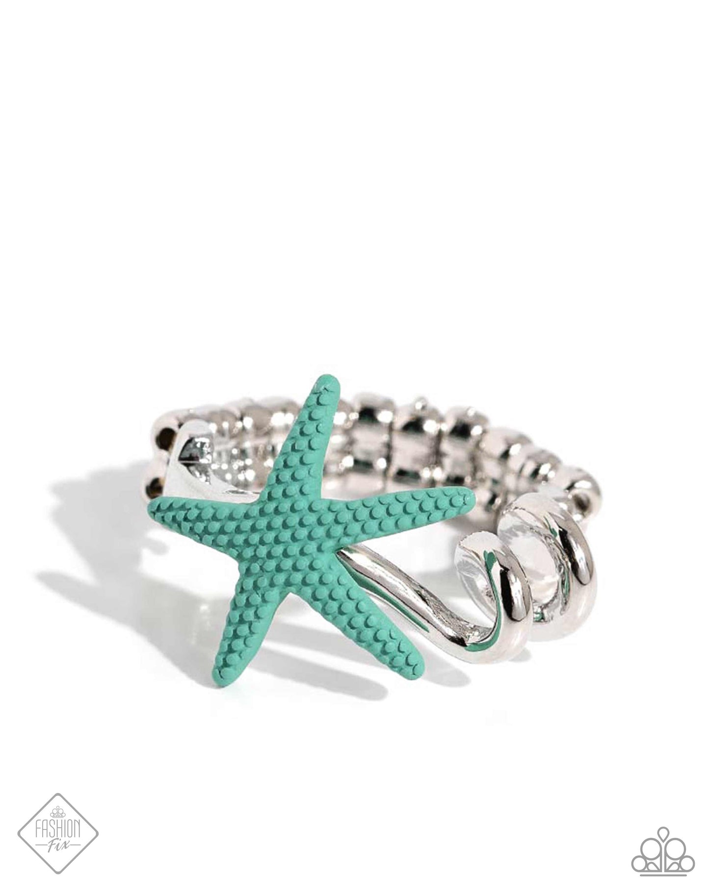 Wish Upon A STARFISH - Blue Ring - Fashion Fix April 2024