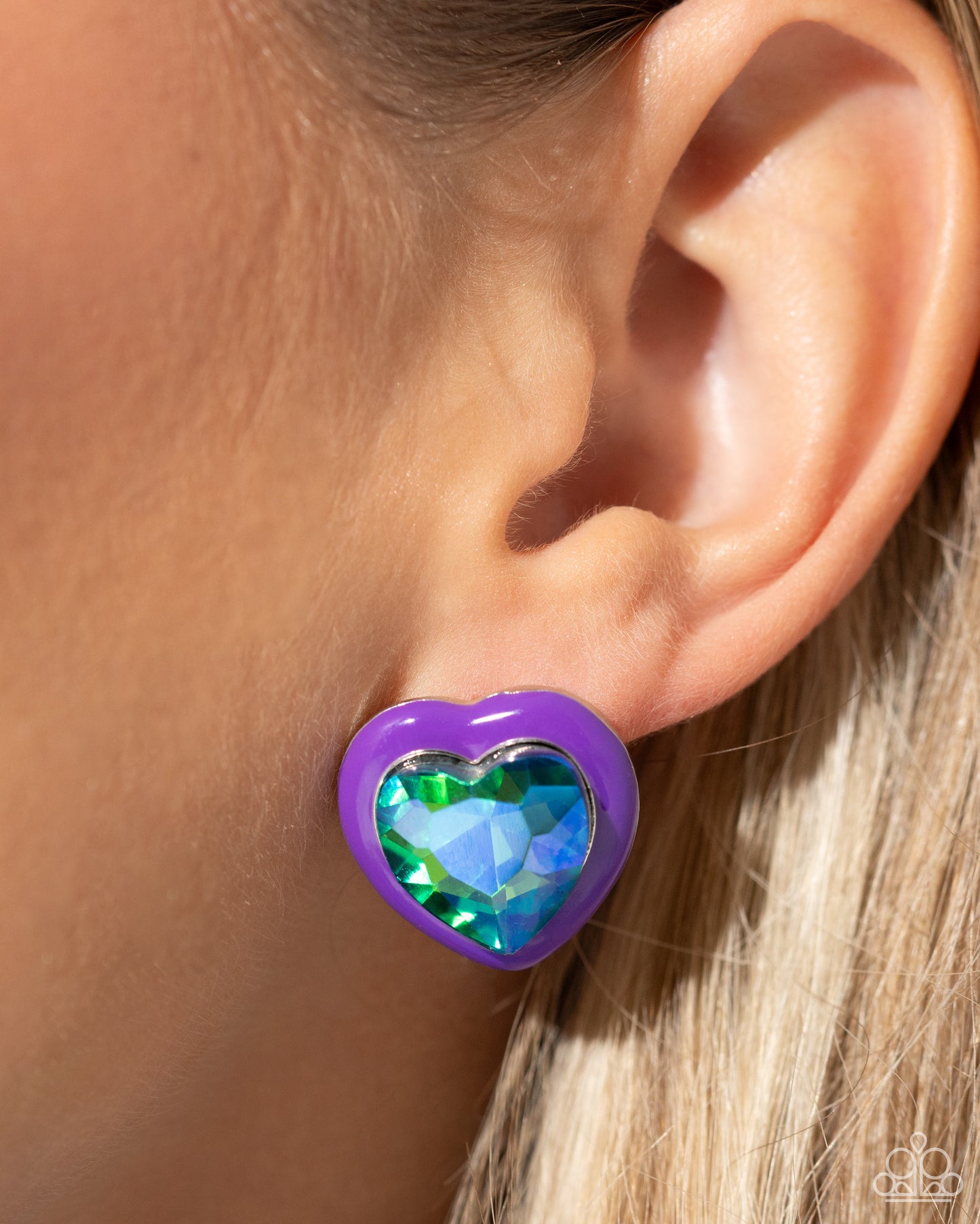 Heartfelt Haute - Purple Earring