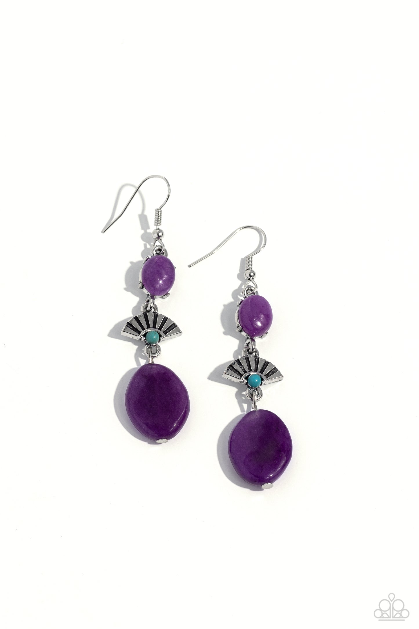 Creative Cascade - Purple Earring