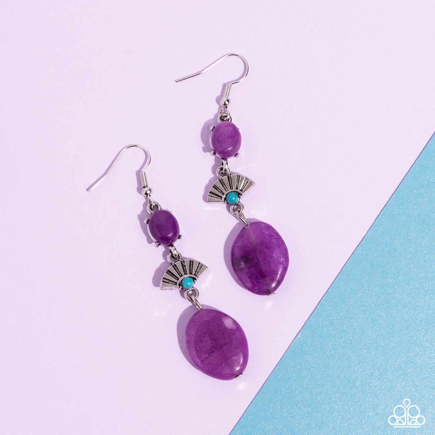 Creative Cascade - Purple Earring