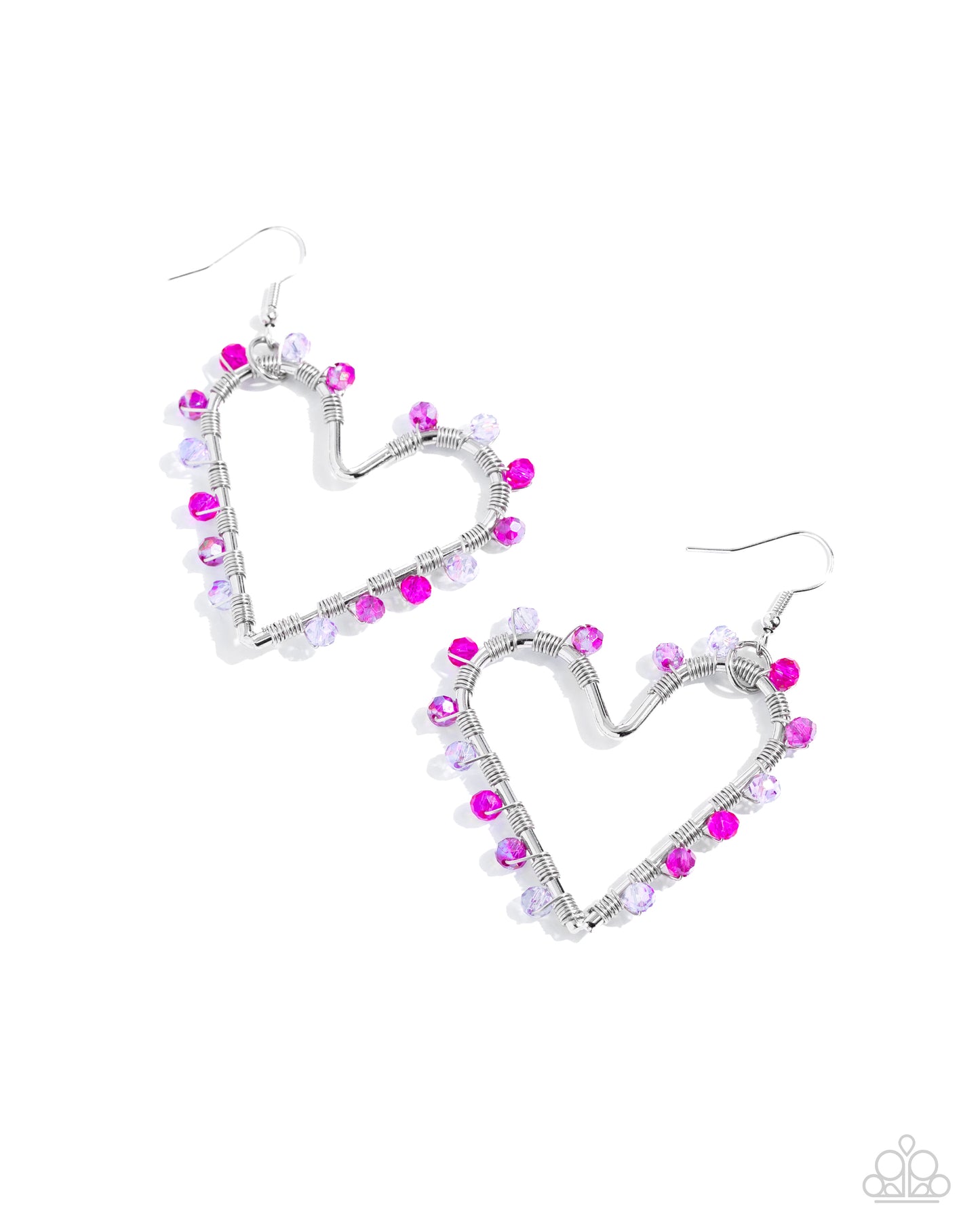 HEART of Your World - Pink Earring