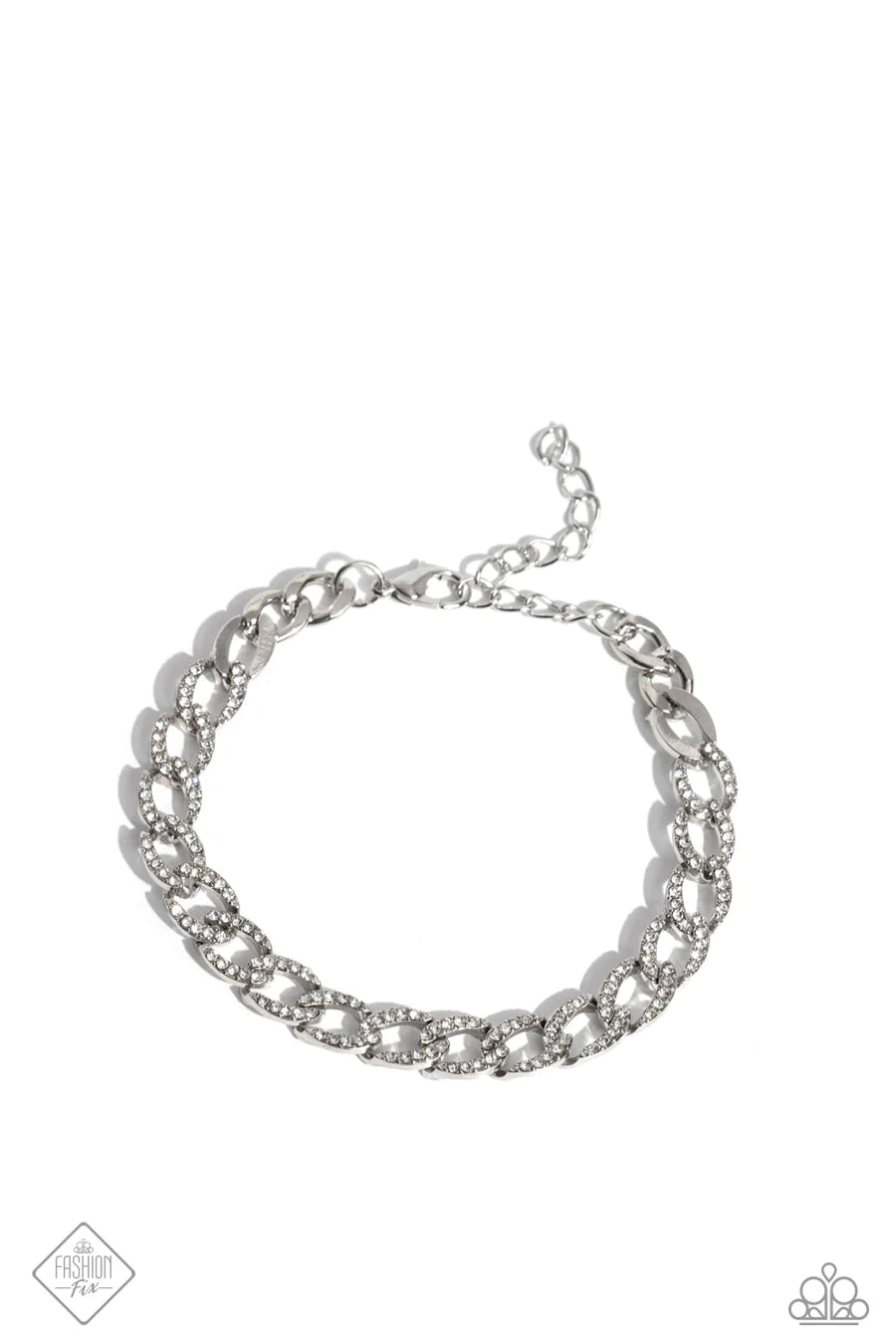 Freethinking Finish - White Bracelet - Fashion Fix March 2024