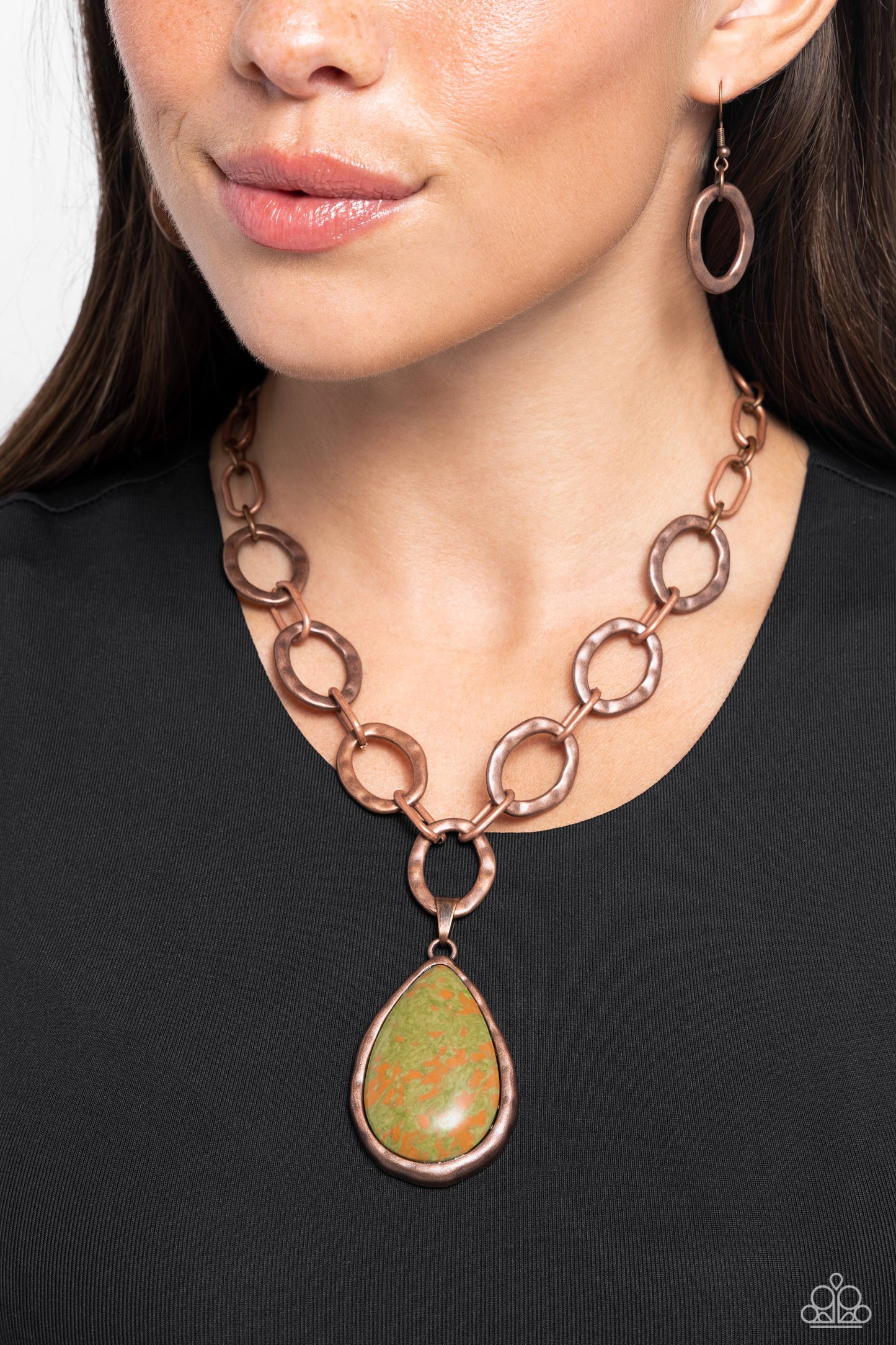 Tangible Tranquility - Copper Necklace