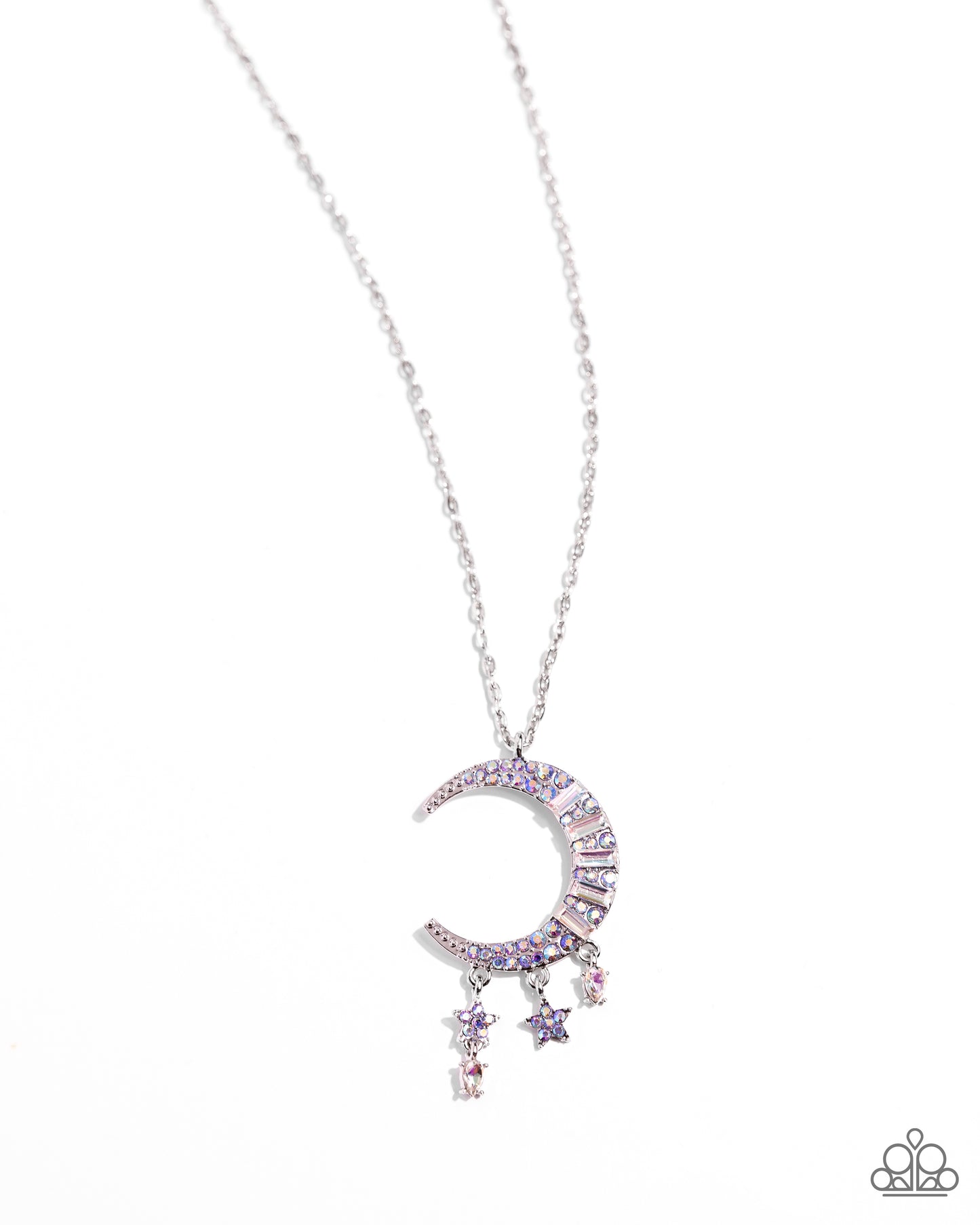 Lunar Landmark - Purple Necklace