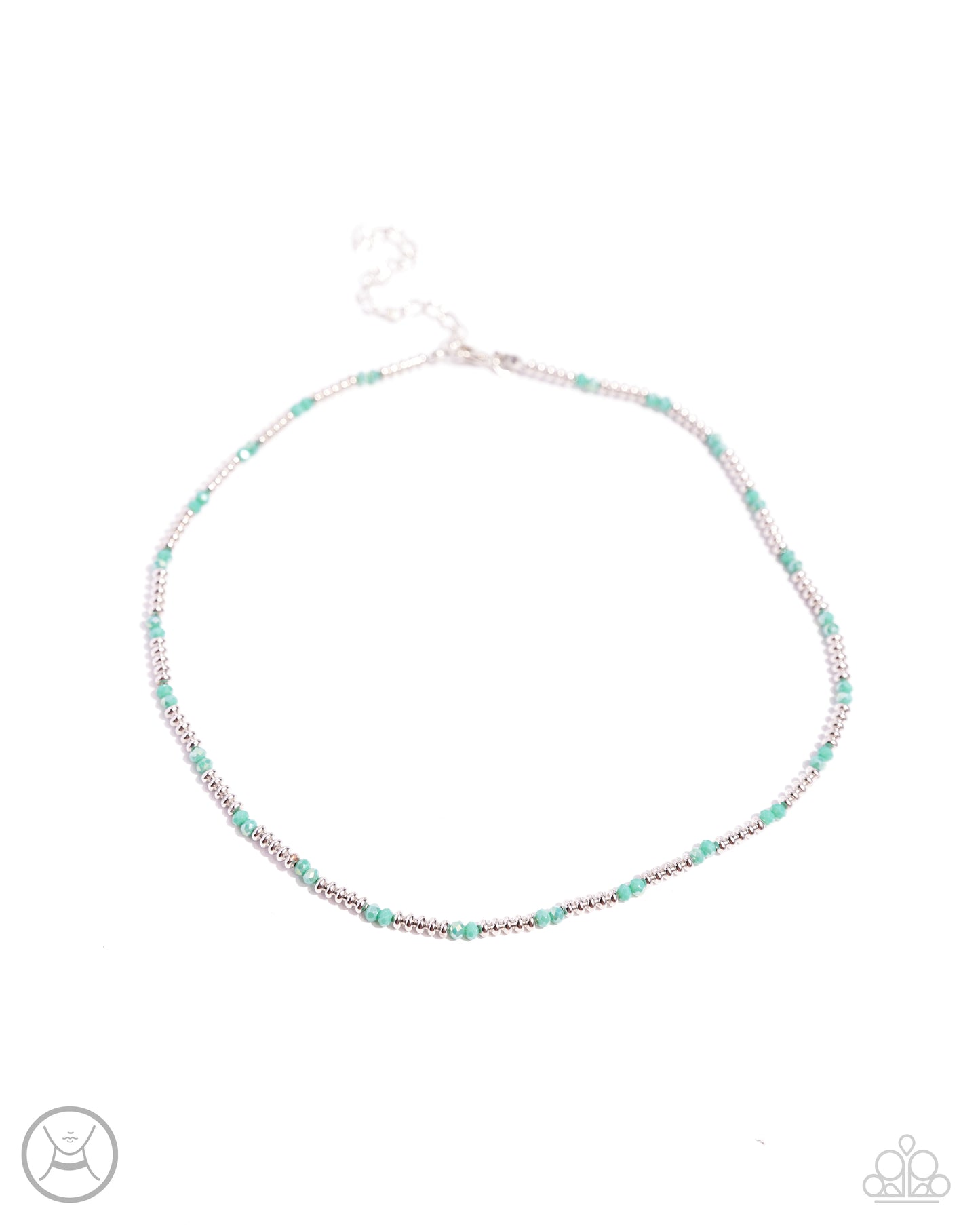 Bemused Basic - Green Necklace