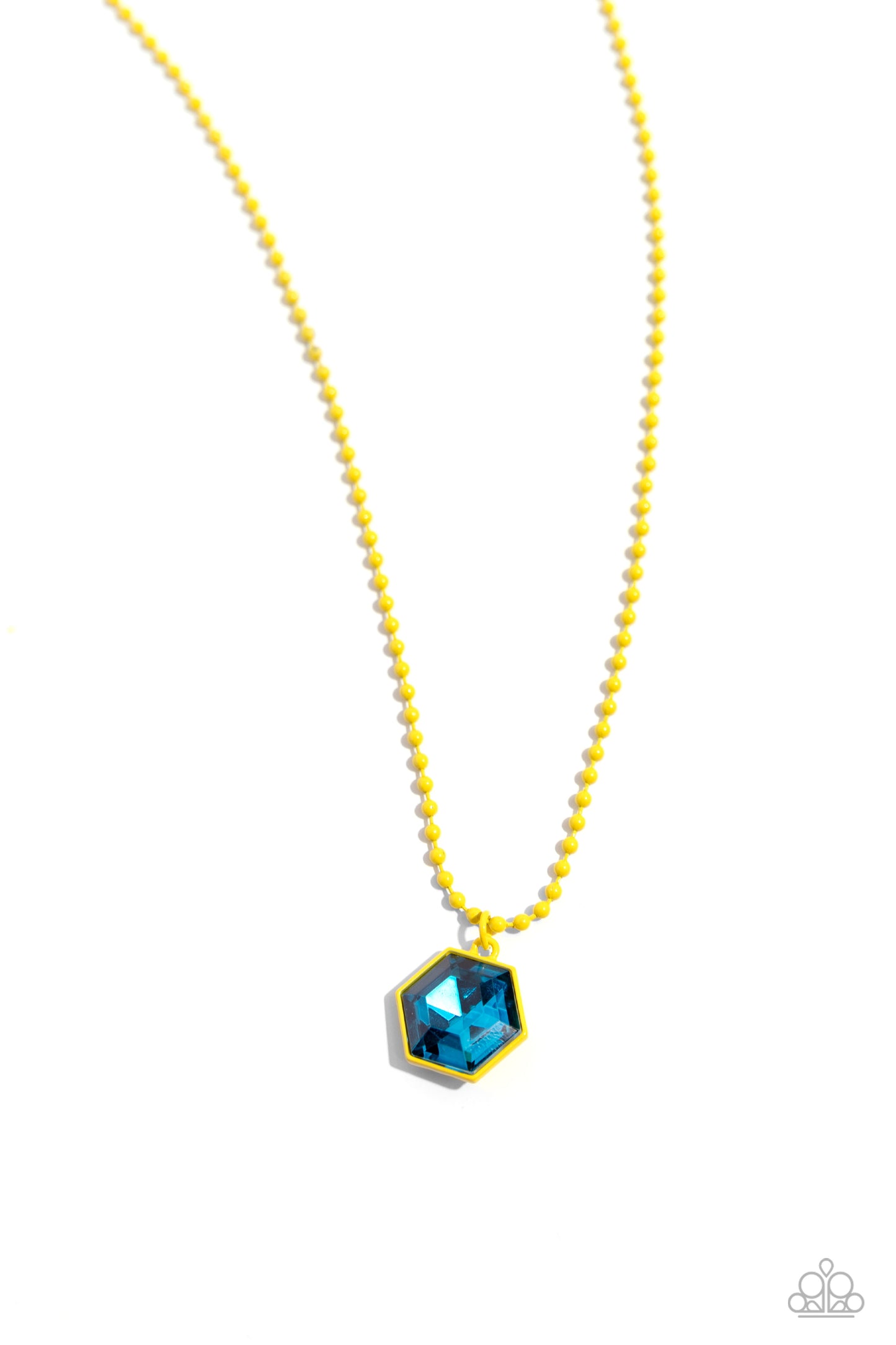 Sprinkle of Simplicity - Yellow Necklace