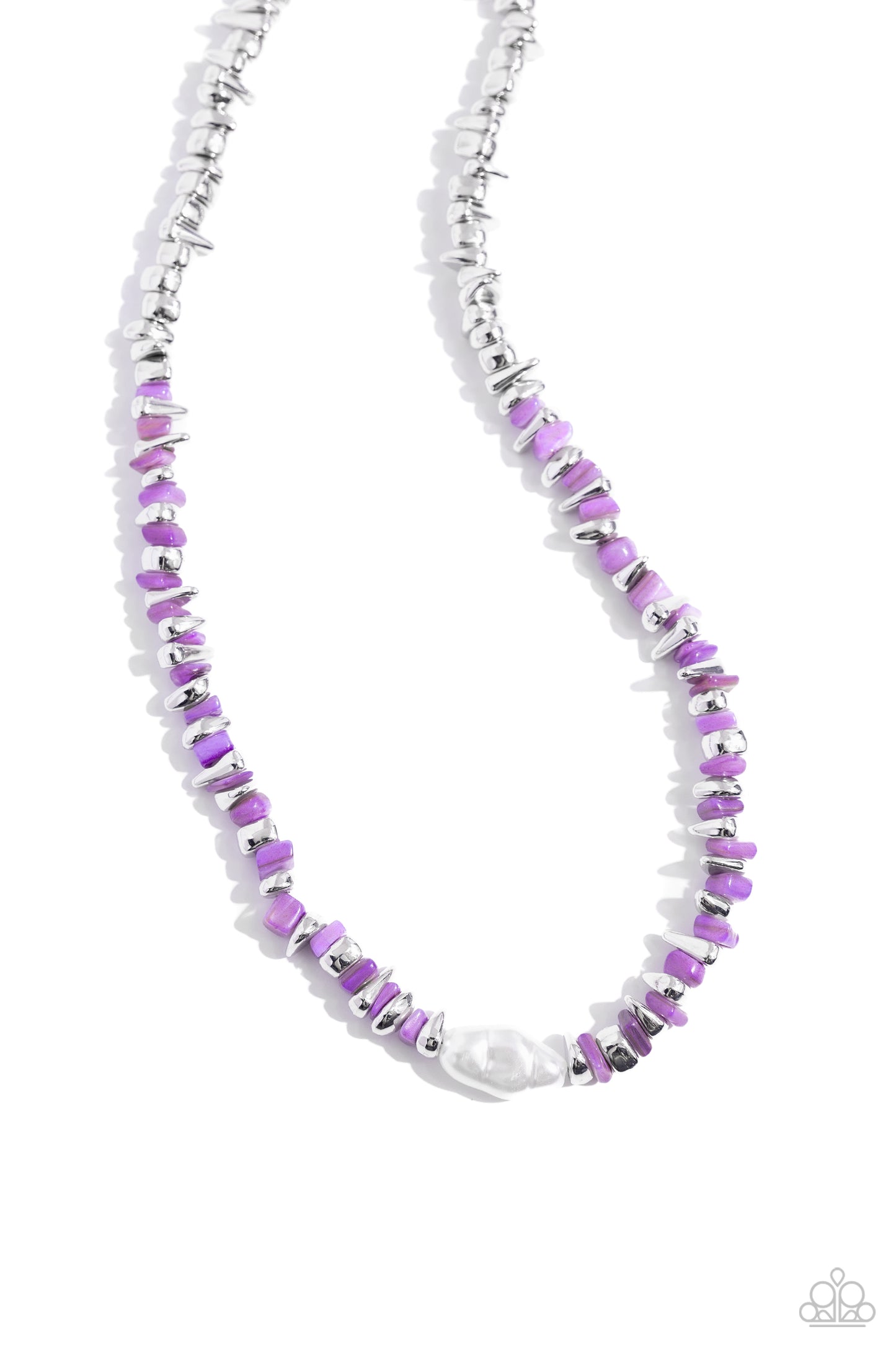 Seasonal Socialite - Purple Necklace